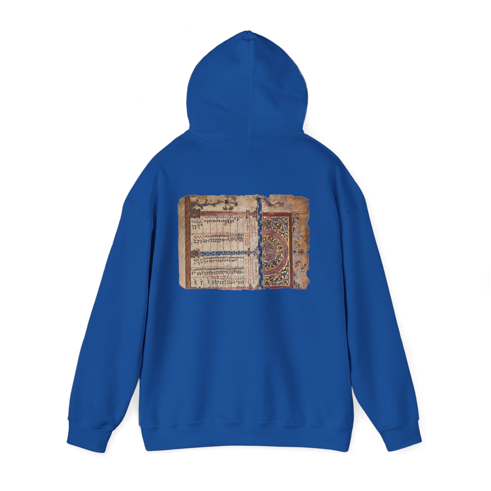 Manuscript of the Ancients Graphic Artistic Hoodie