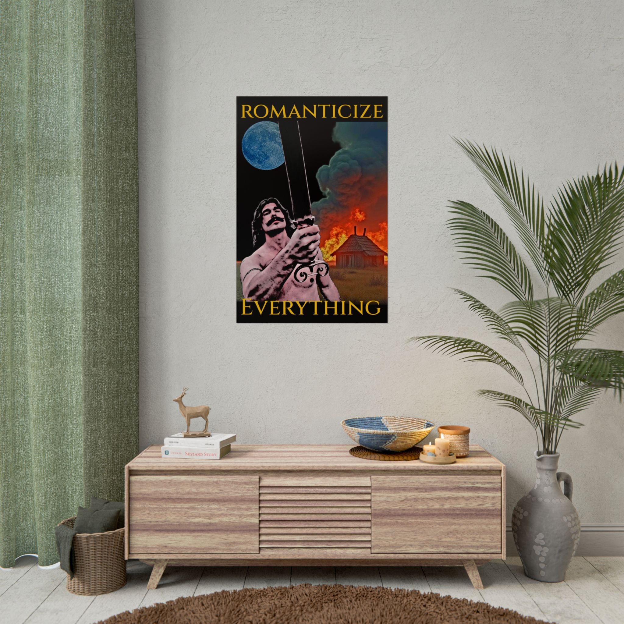 The Barbarian's Mirror Early Medieval Ancient Rolled Posters