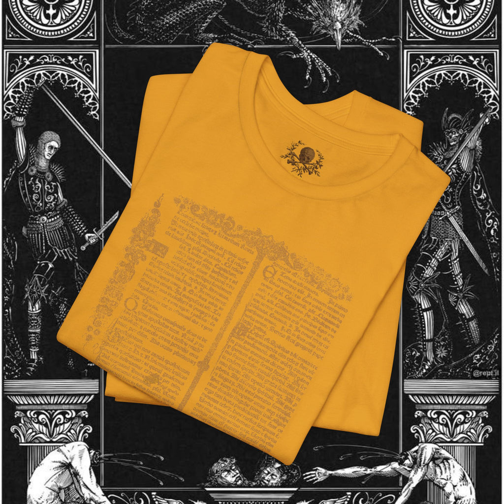 The Circle of Life Medieval Fantasy Inspired Graphic Shirt