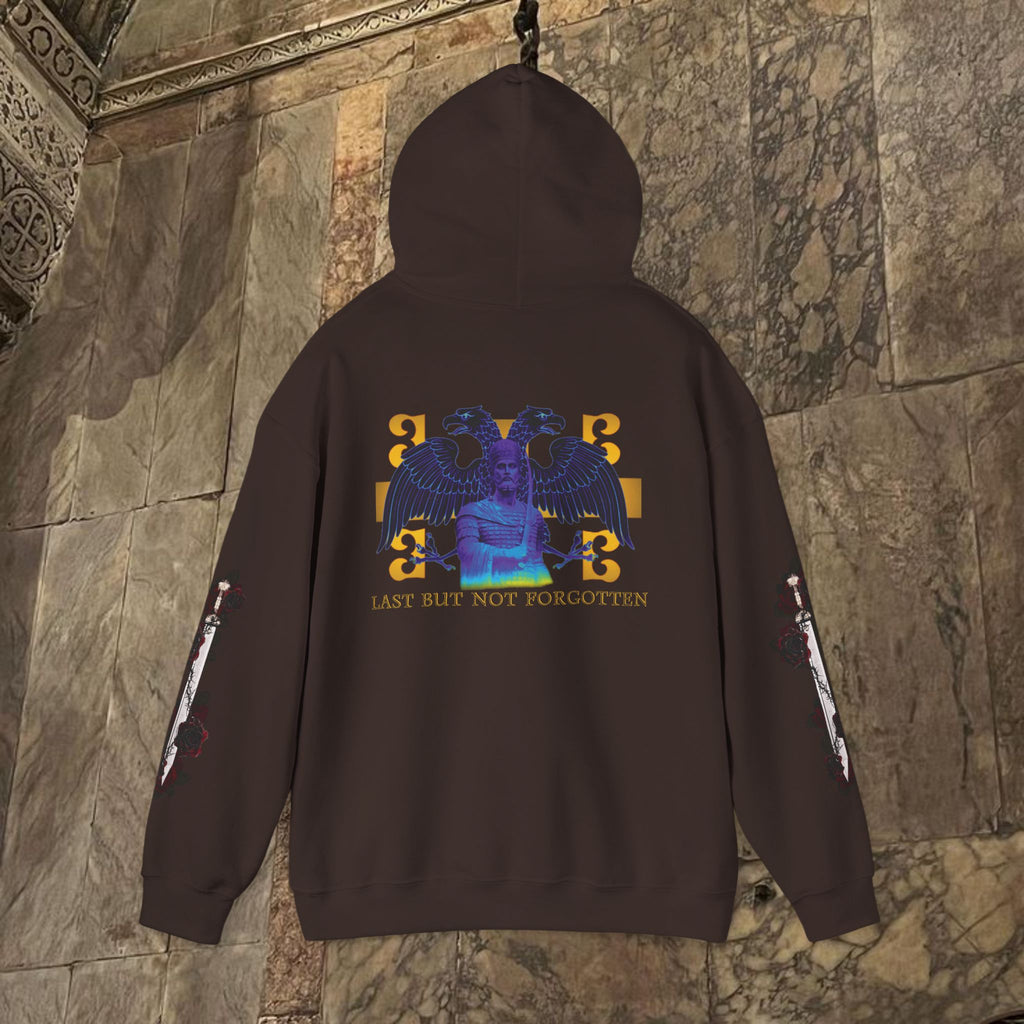 The Last Great Emperor Byzantine Inspired Graphic Hoodie Back Version