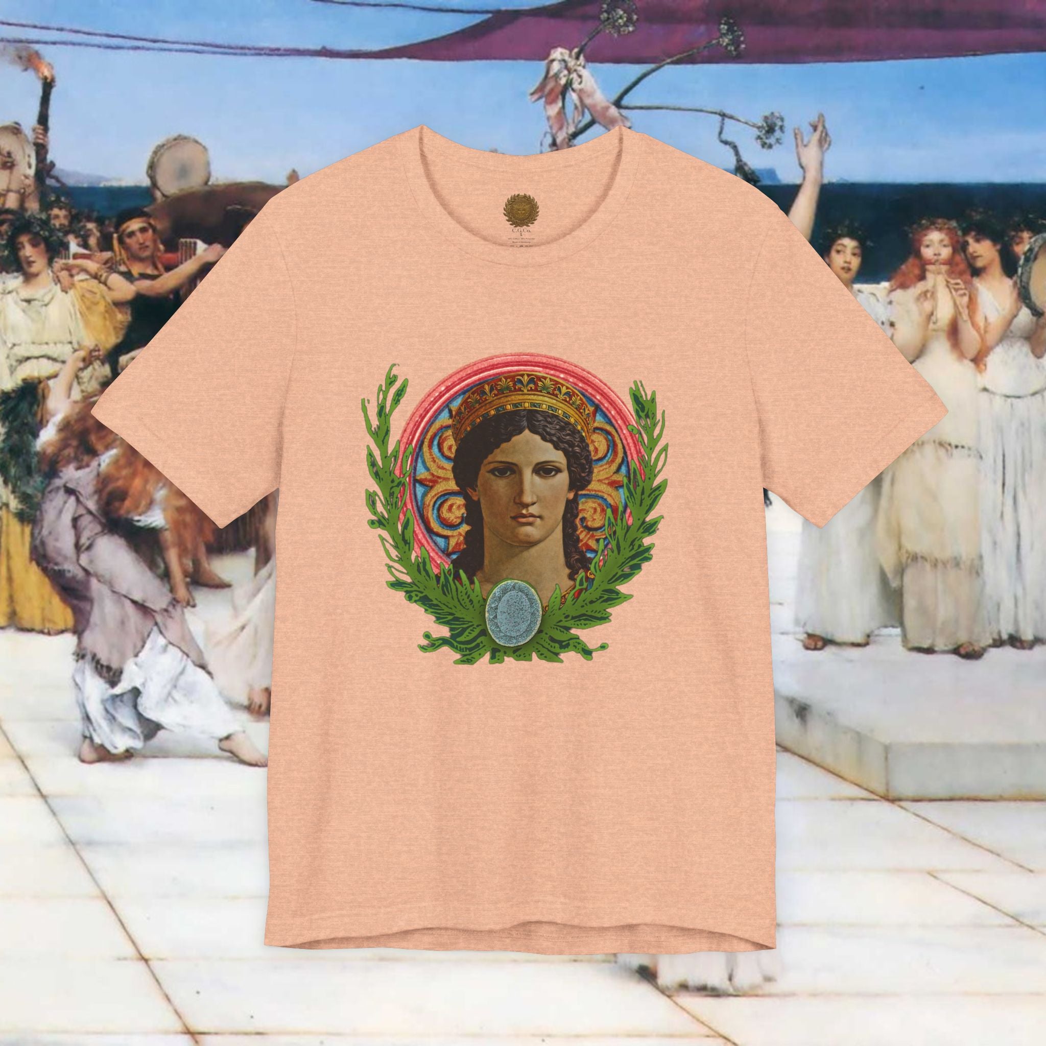 Hera's Wondering – Greek Goddess Coloured Diadem T-Shirt