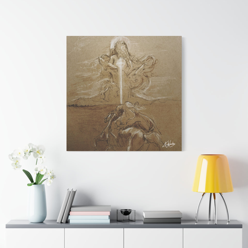The King's Destiny Medieval Fantasy Canvas