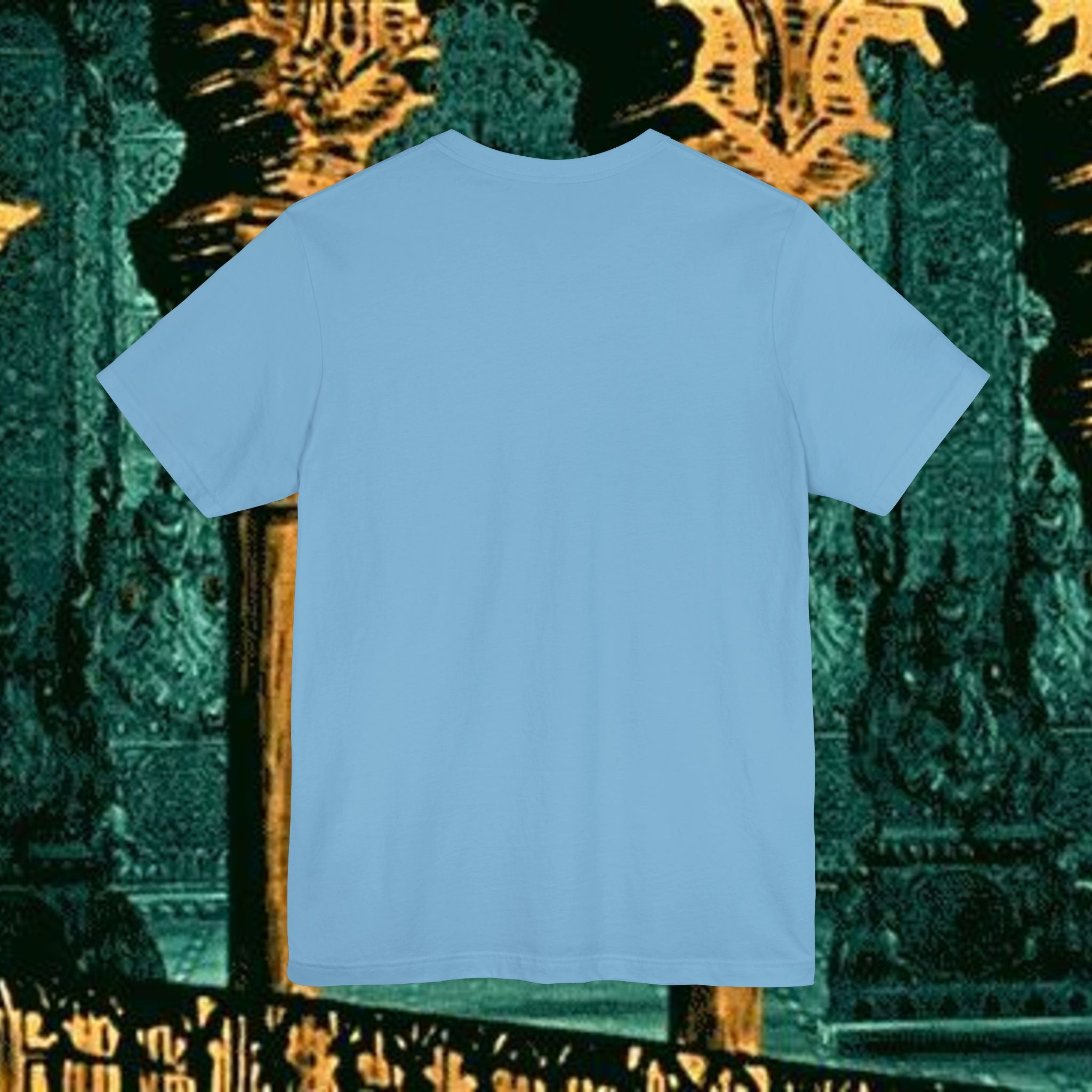 Mythic Vitalism, Sanguis Christianus Vetus Exploration and Adventure Inspired Graphic T Shirt Front Version