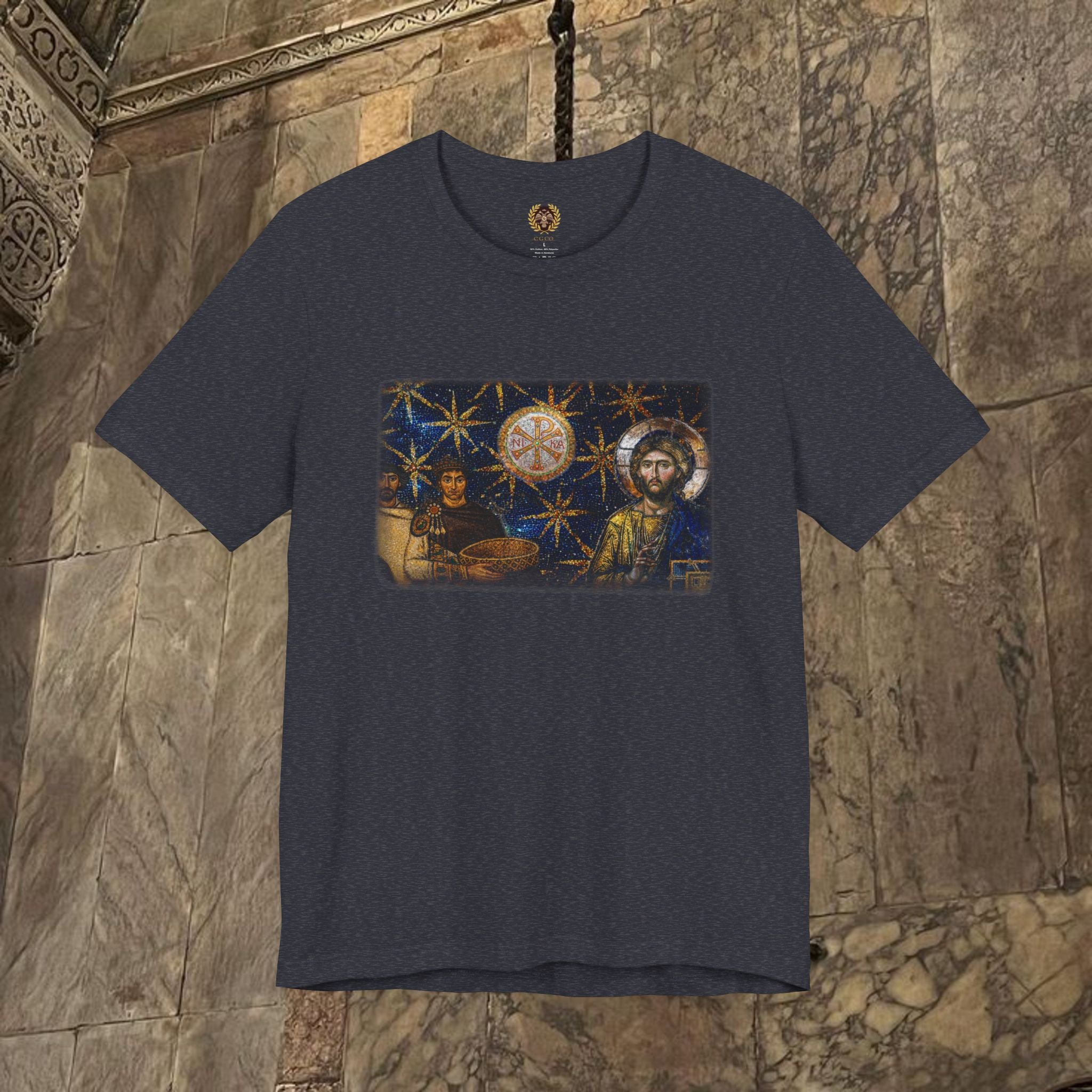 Justinian's Glory Byzantine Late Roman Inspired Graphic Shirt