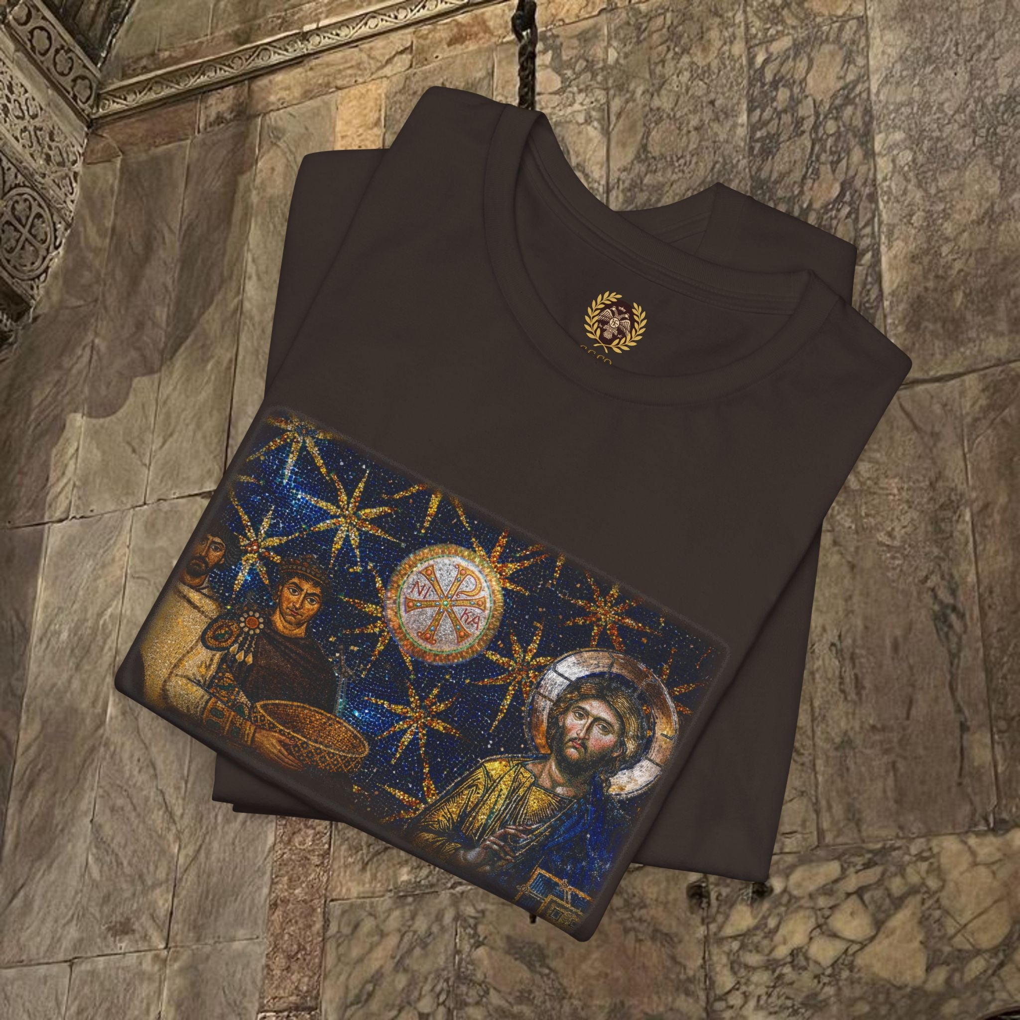 Justinian's Glory Byzantine Late Roman Inspired Graphic Shirt
