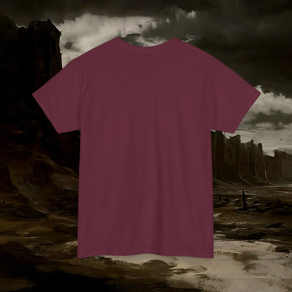 The Barbarian's Mirror Unisex Tee with Vintage Design Casual Wear, Everyday Style