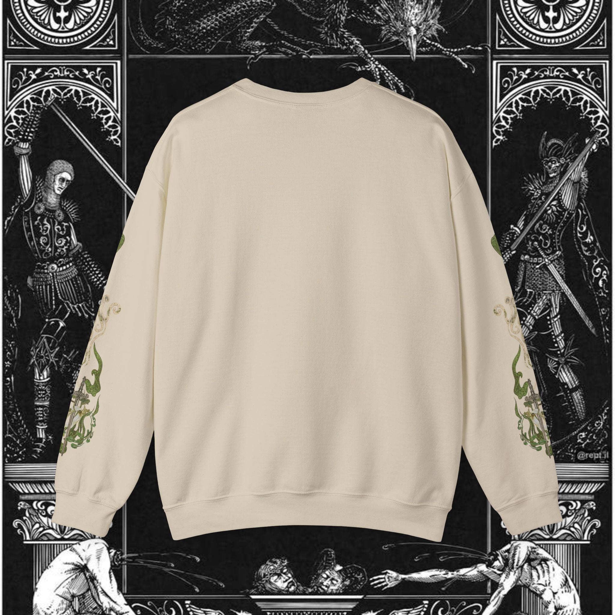 The Last Temptation Medieval Fantasy Graphic Sweatshirt