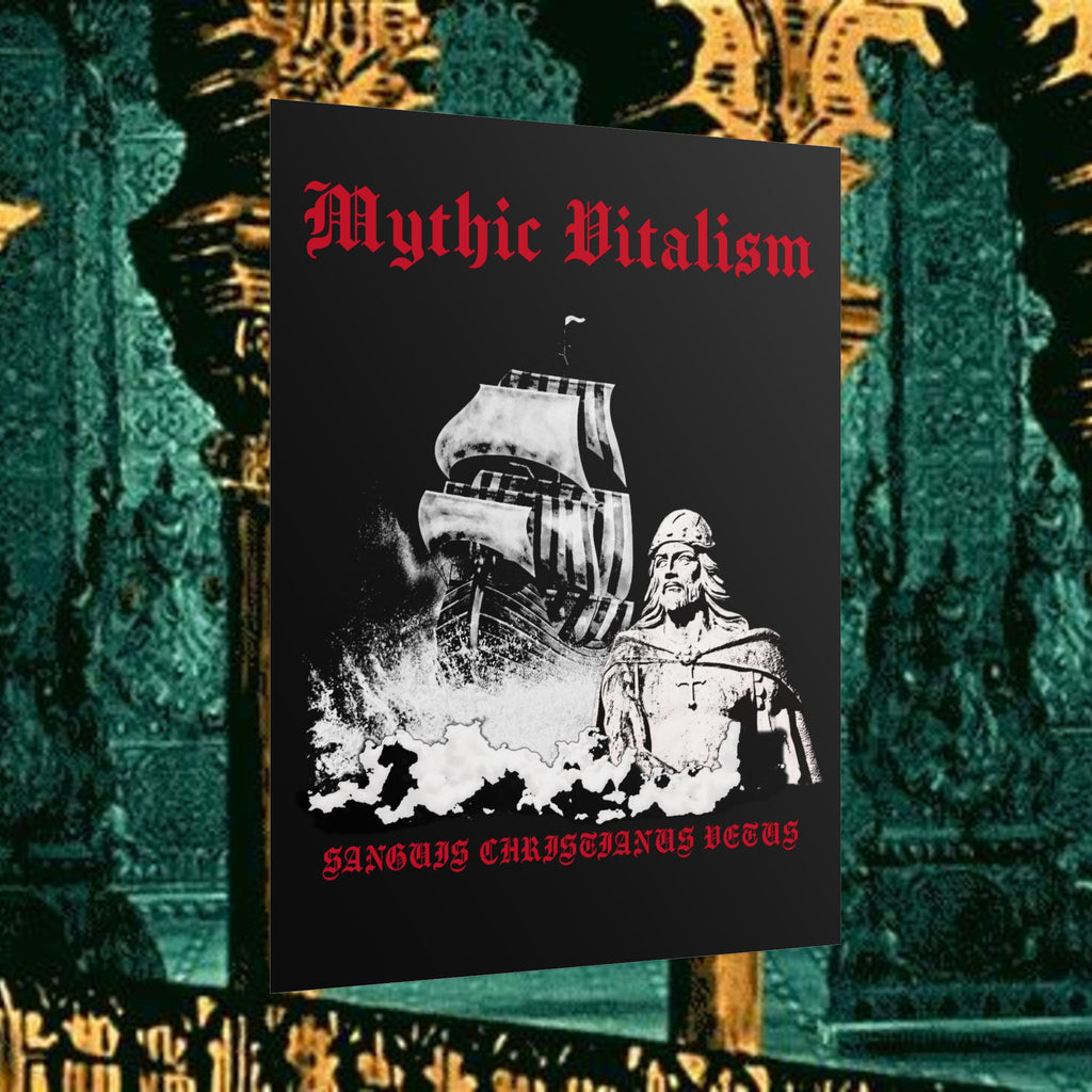 Mythical Vitalism, Sanguis Christianus Vetus Adventure and Exploration Inspired Rolled Posters