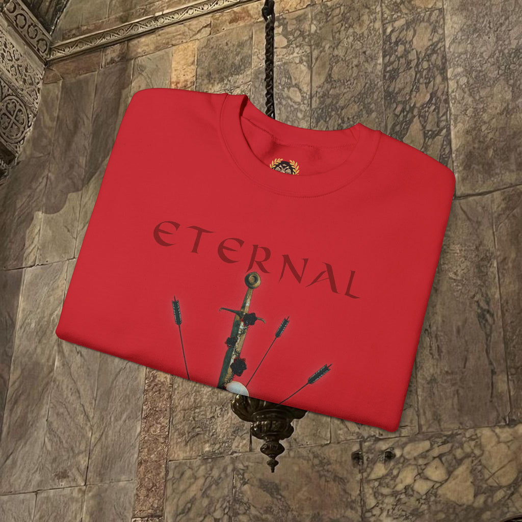 Eternal Glory of the Last Battle Crewneck Graphic Sweatshirt
