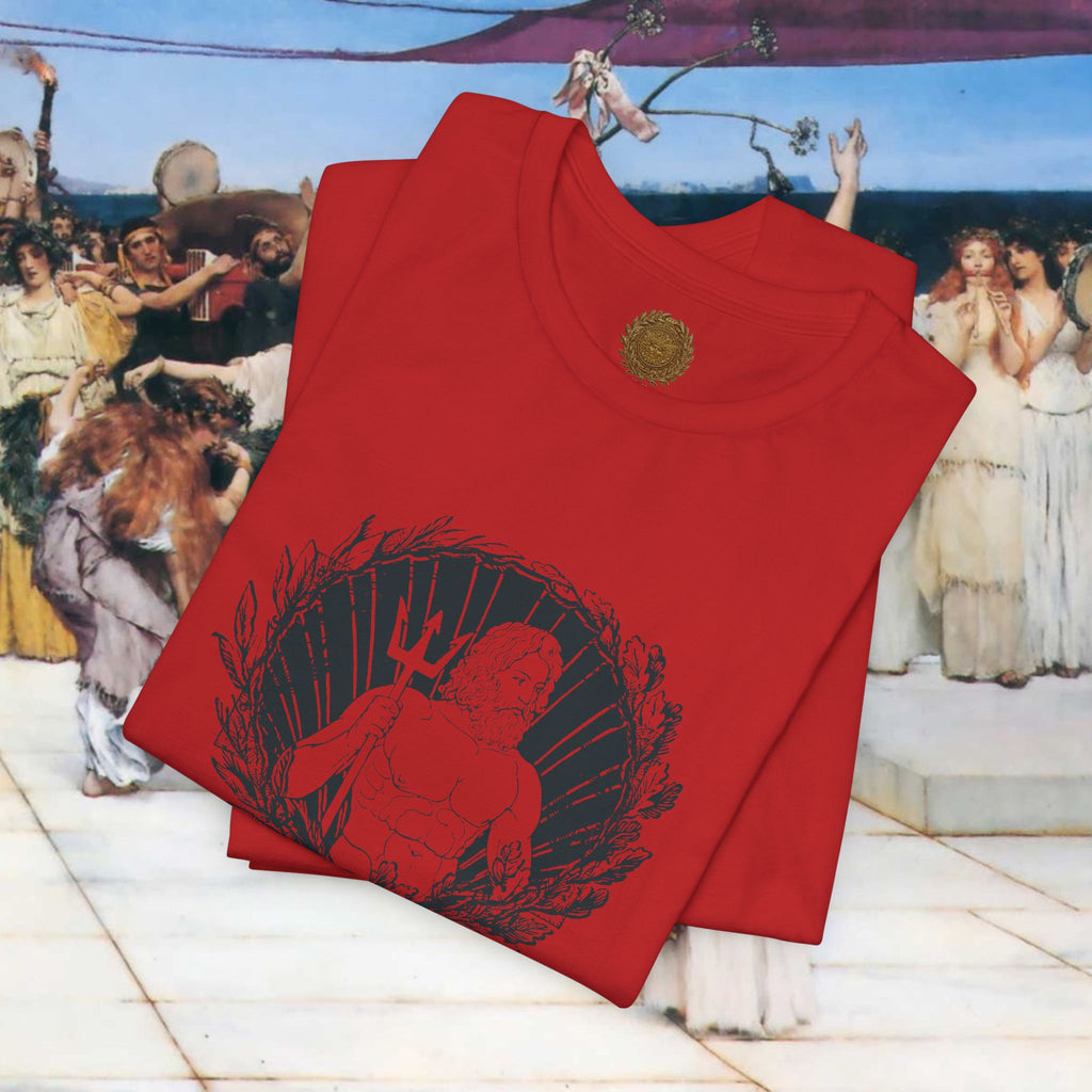 Neptune's Domain Roman Sea God T-Shirt