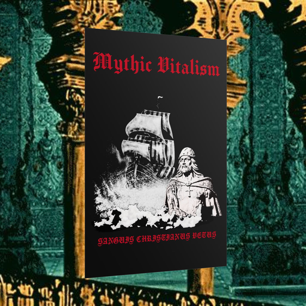 Mythical Vitalism, Sanguis Christianus Vetus Adventure and Exploration Inspired Rolled Posters