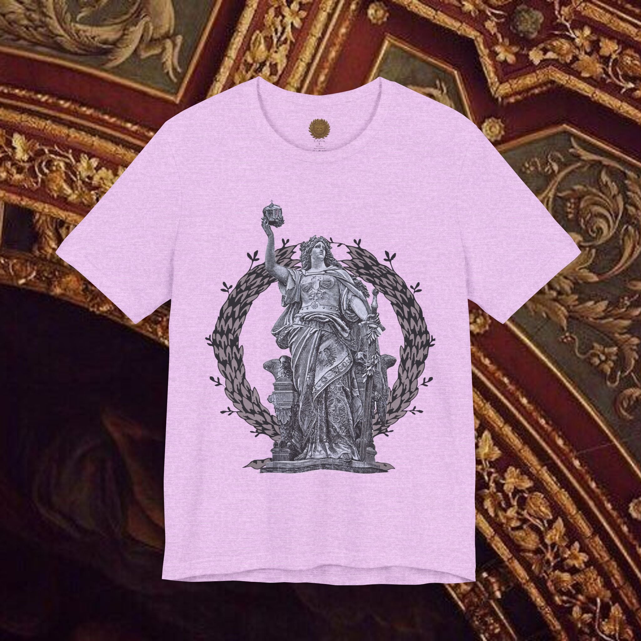 Goddess Victory Neo-Classical Inspired Graphic T-Shirt