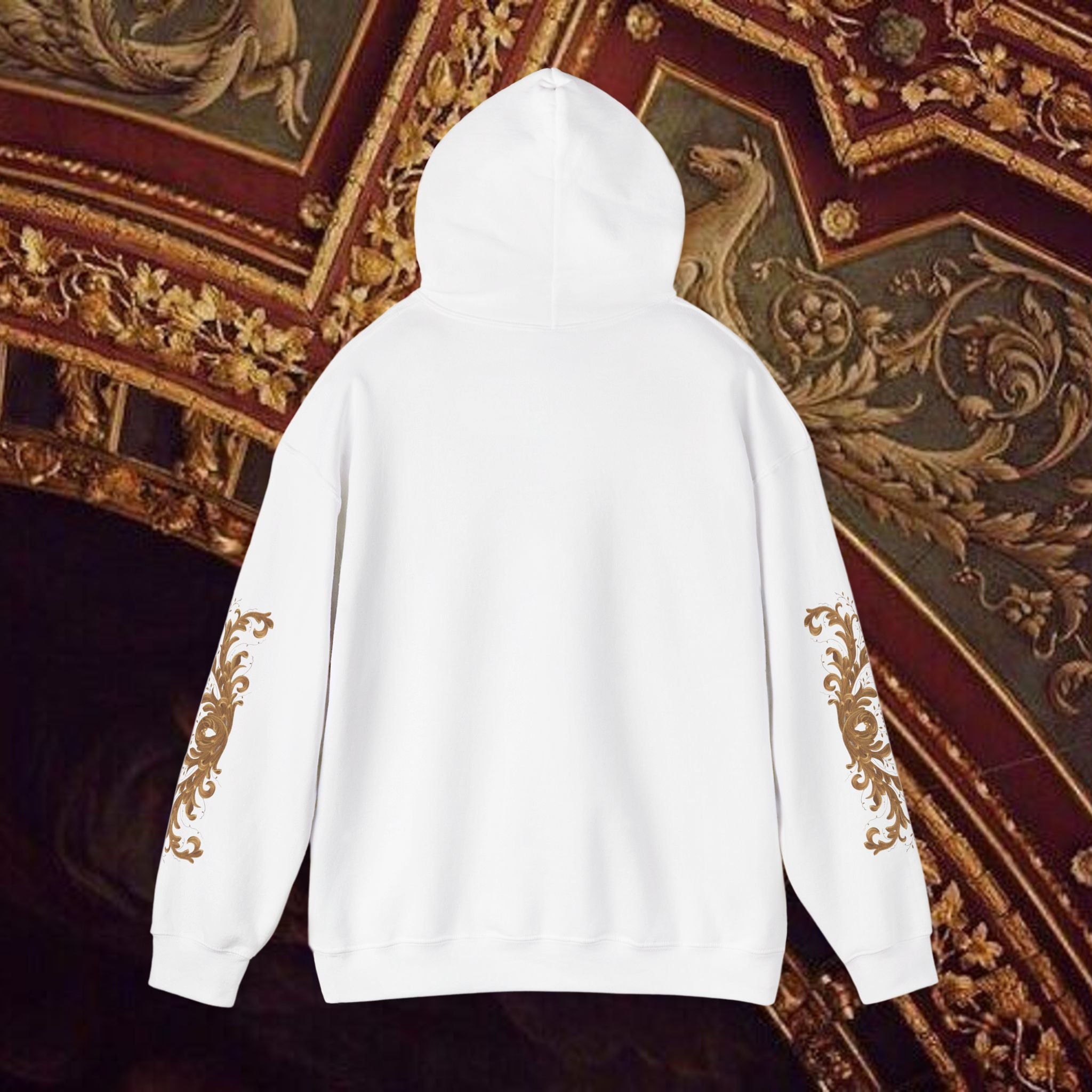 Medusa's Gaze Classical Mythology Inspired Unisex Heavy Blend Hooded Graphic Sweatshirt