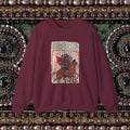 Medieval Armenian Warriors Art Sweatshirt - Ancient Manuscript Design