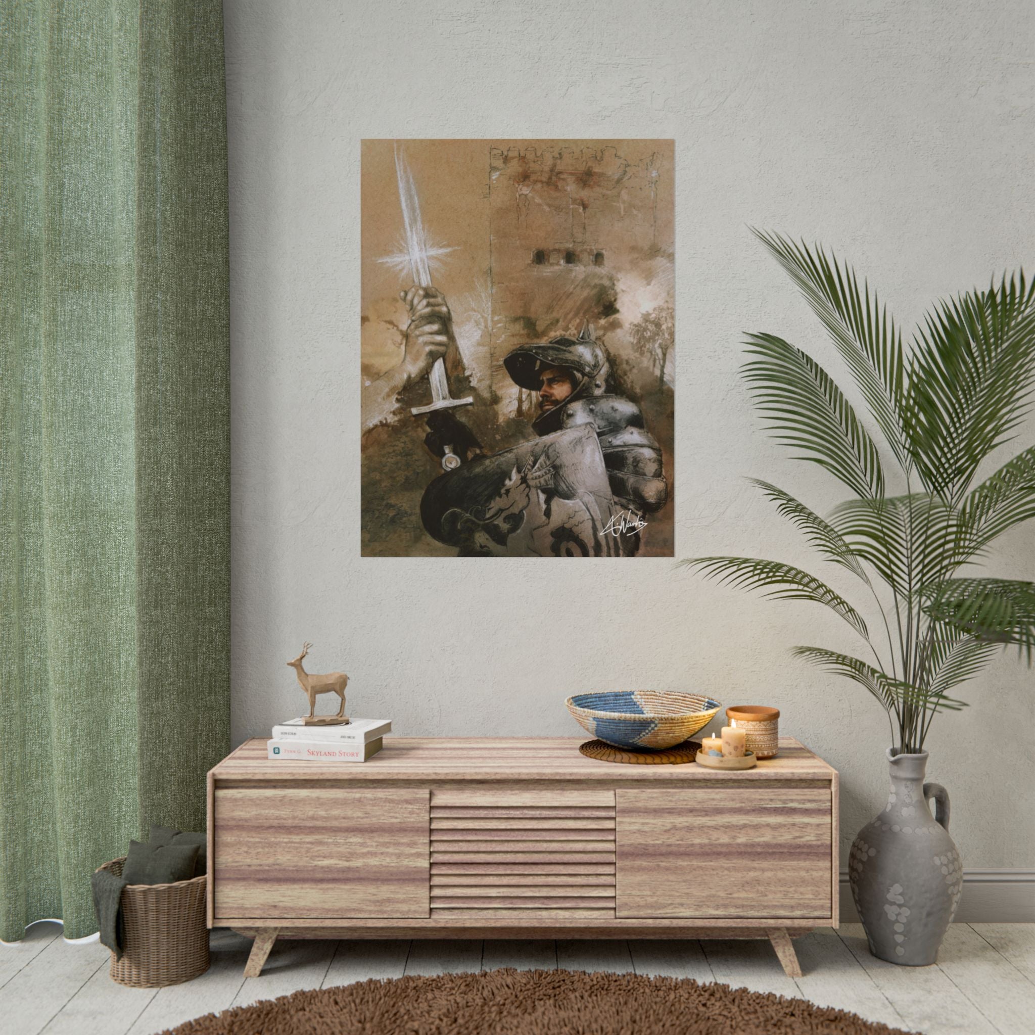 The King's Destiny Medieval Fantasy Print