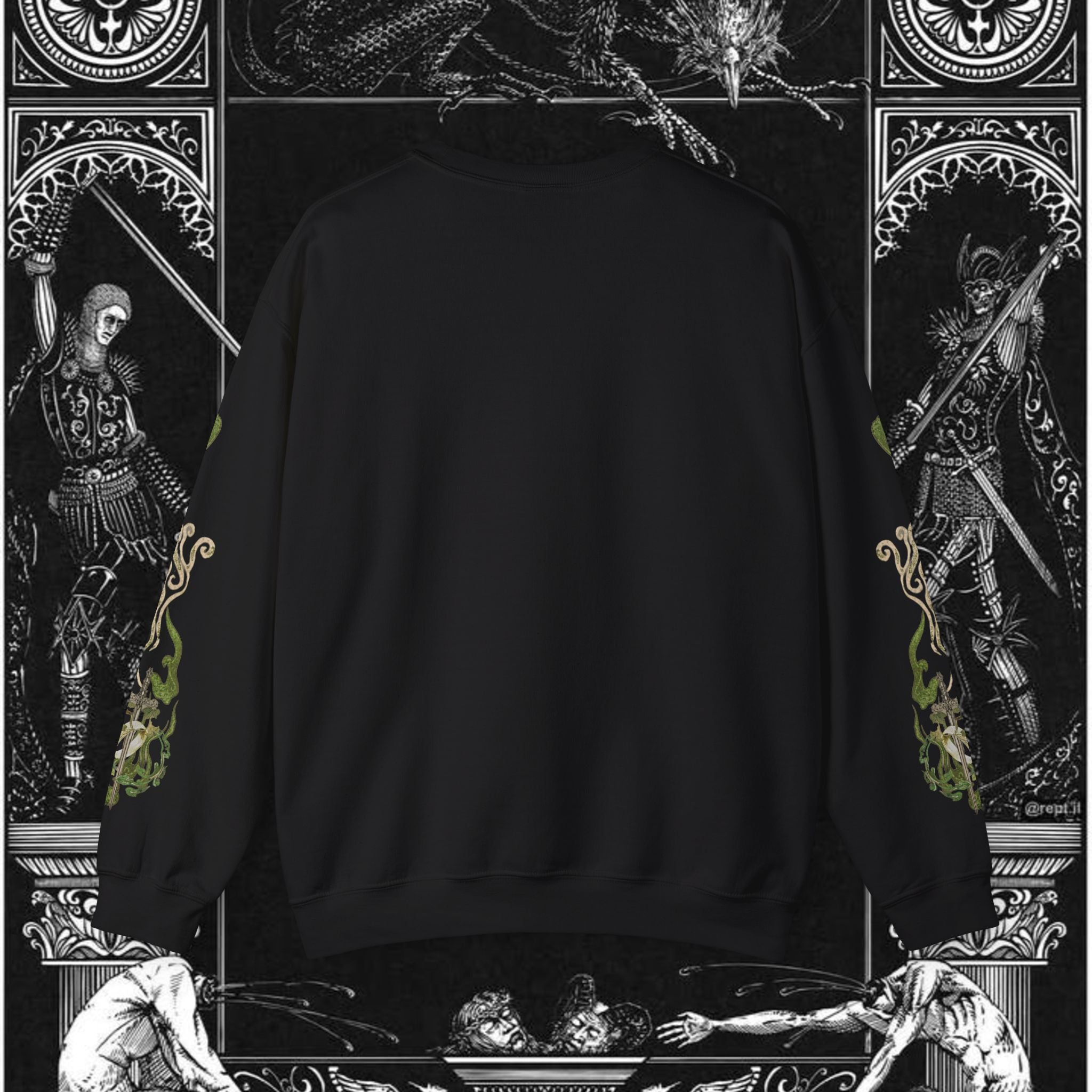 The Last Temptation Medieval Fantasy Graphic Sweatshirt