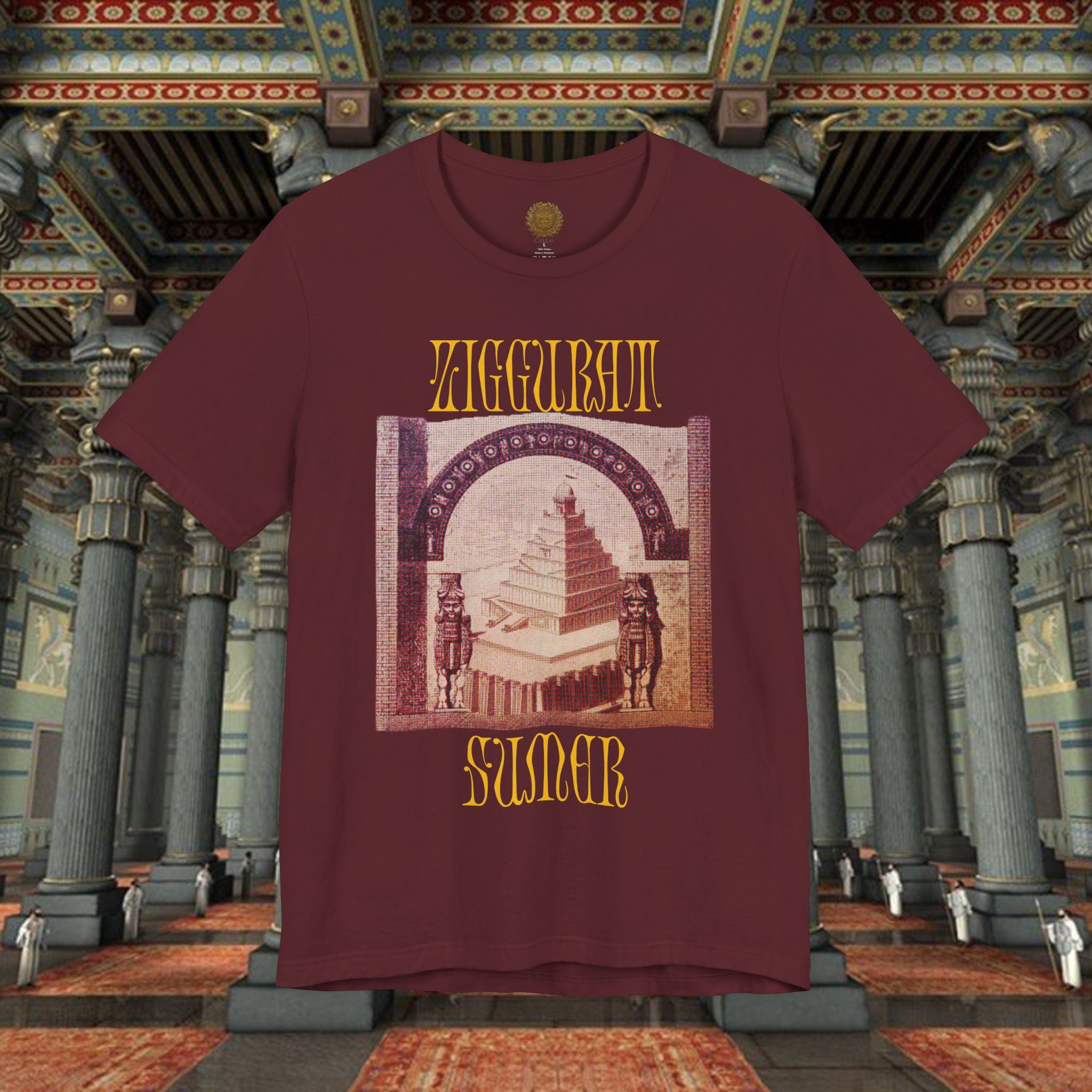Ziggurat Sumer Mesopotamian Graphic T-Shirt