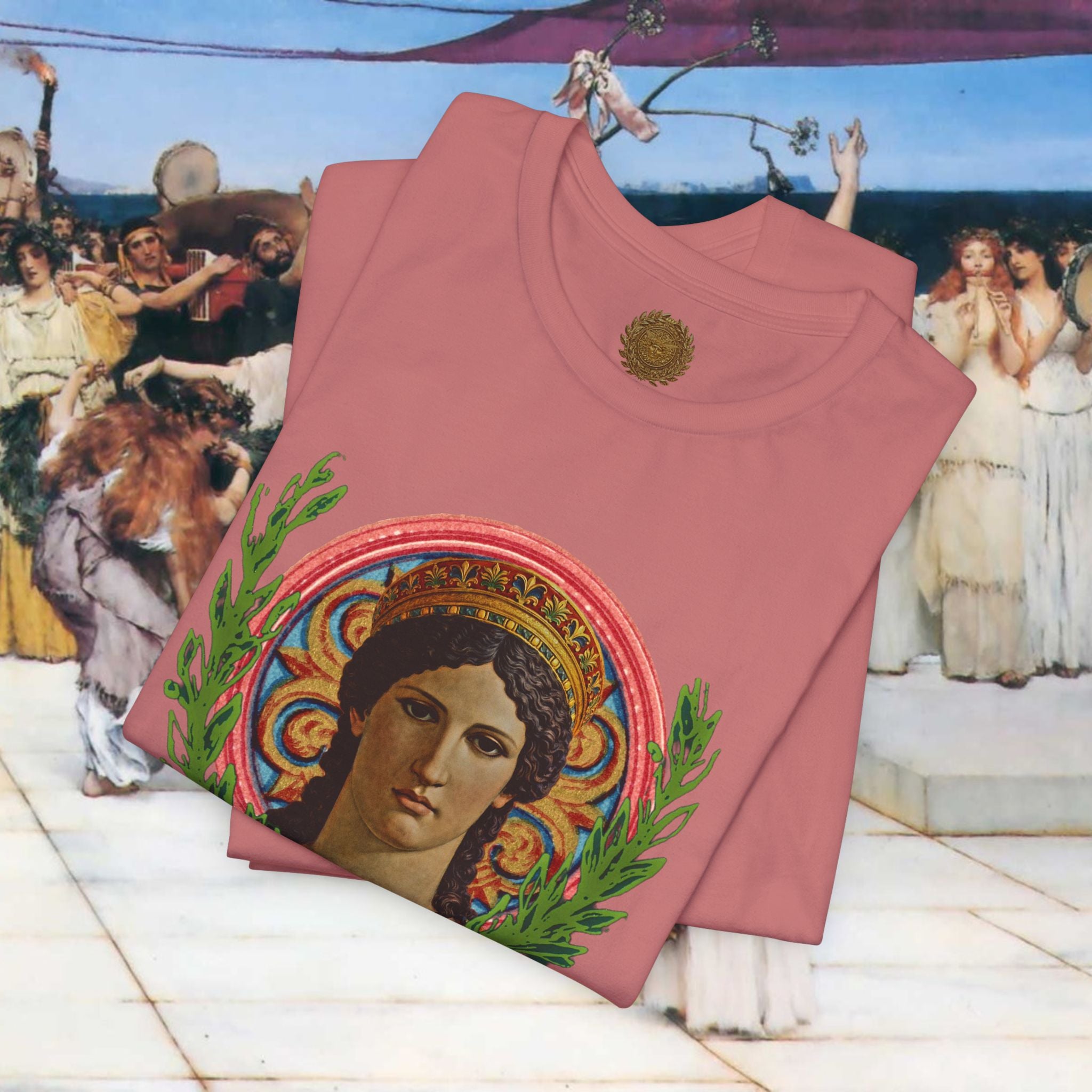Hera's Wondering – Greek Goddess Coloured Diadem T-Shirt