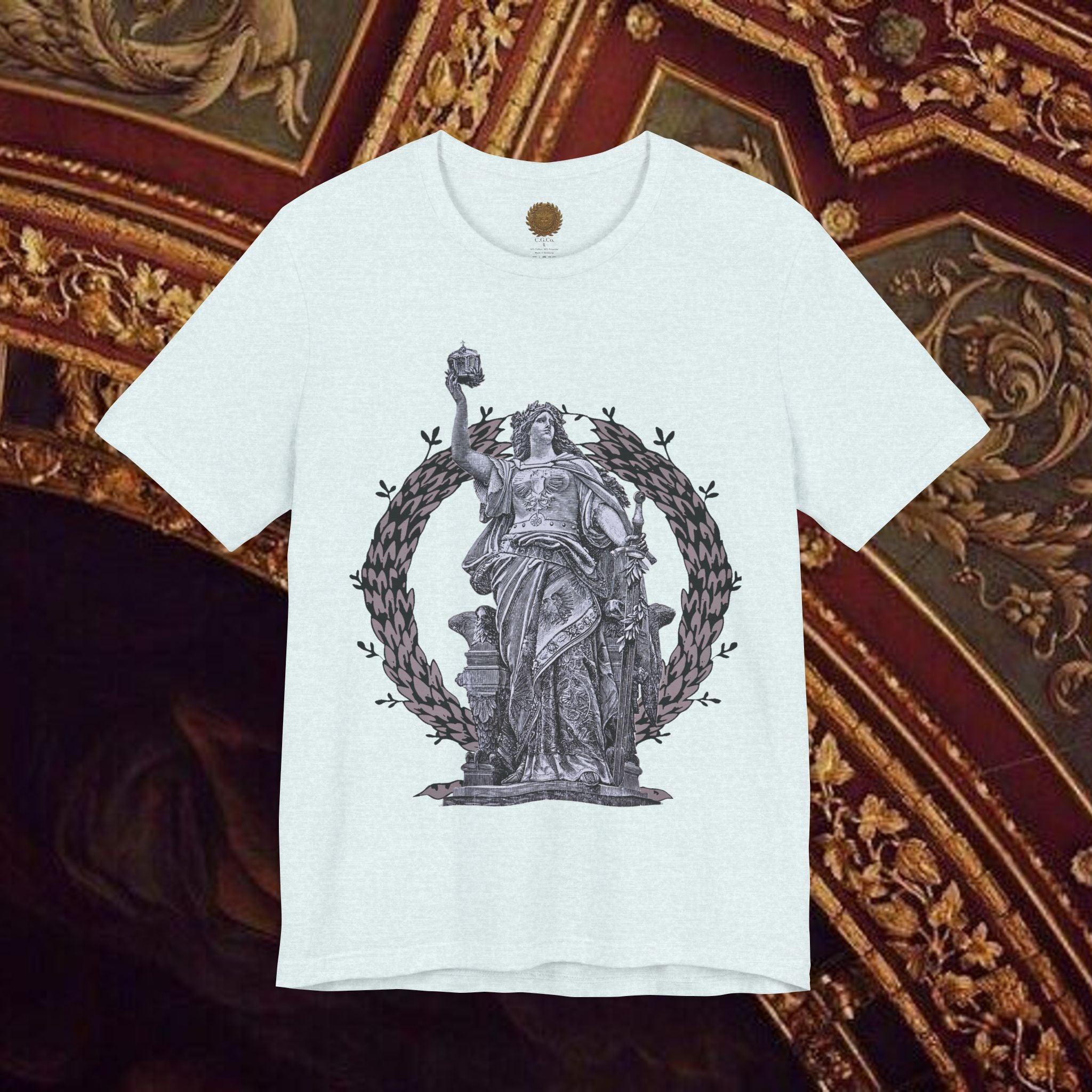 Goddess Victory Neo-Classical Inspired Graphic T-Shirt