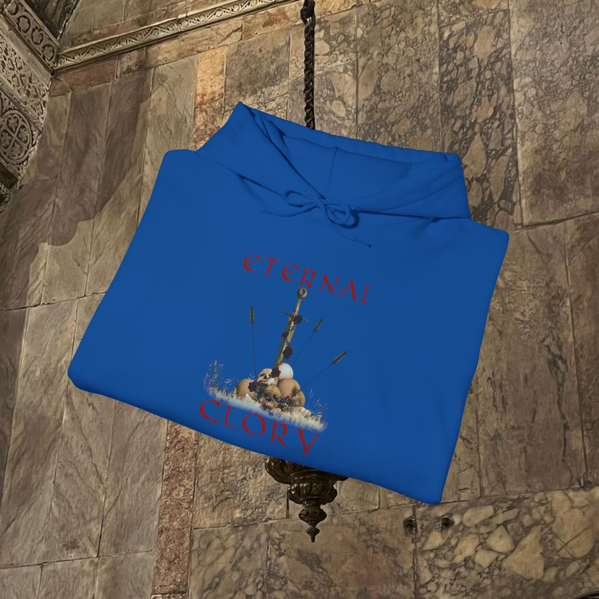 Eternal Glory of the Last Battle Byzantine Inspired Graphic Hoodie