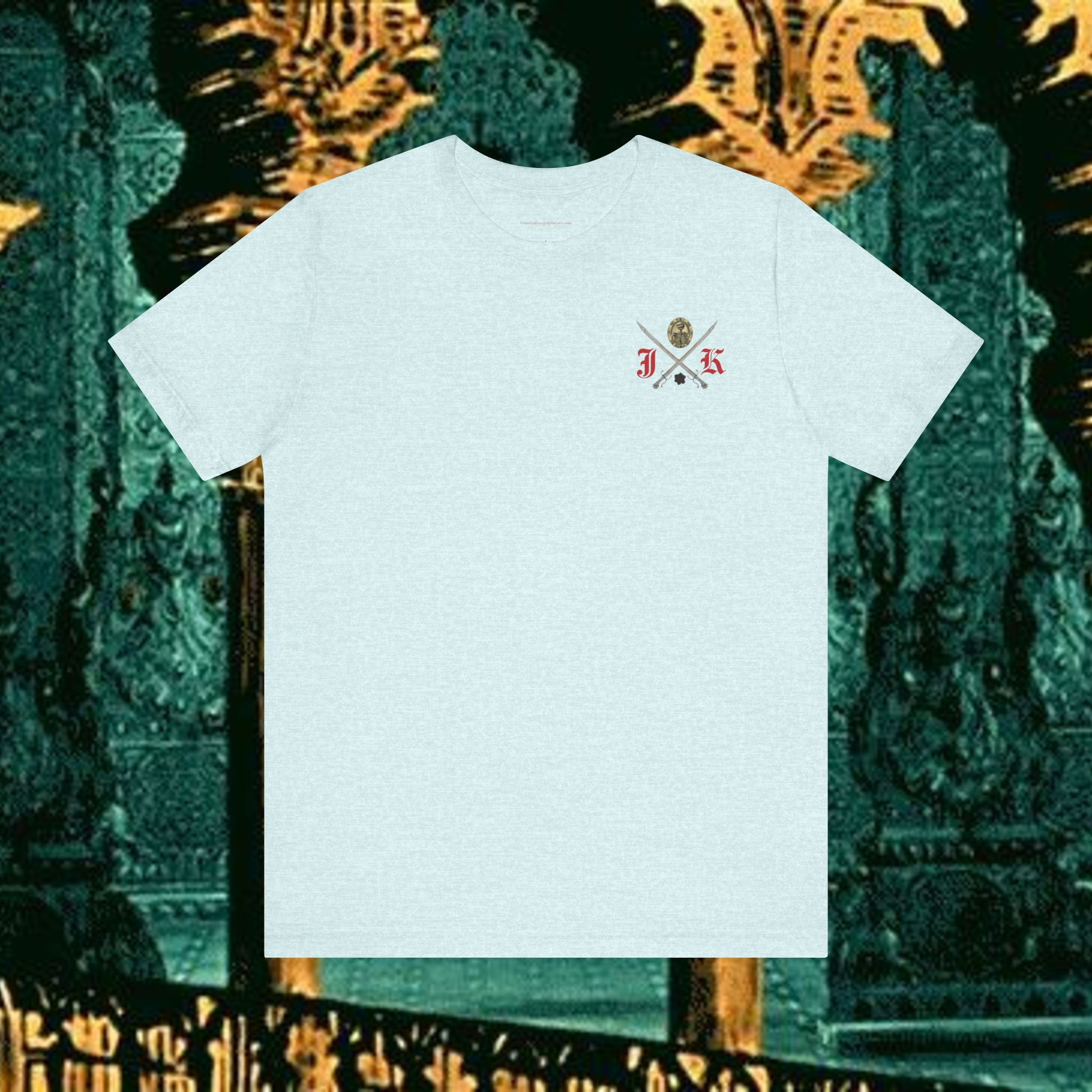 Sons of the Steppe Mythical Medieval Inspired Graphic T Shirt Back Version