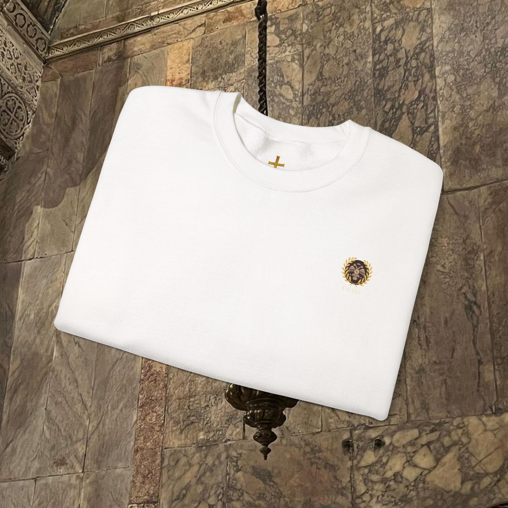 The Last Great Emperor Byzantine Inspired Crewneck Sweatshirt Back Version