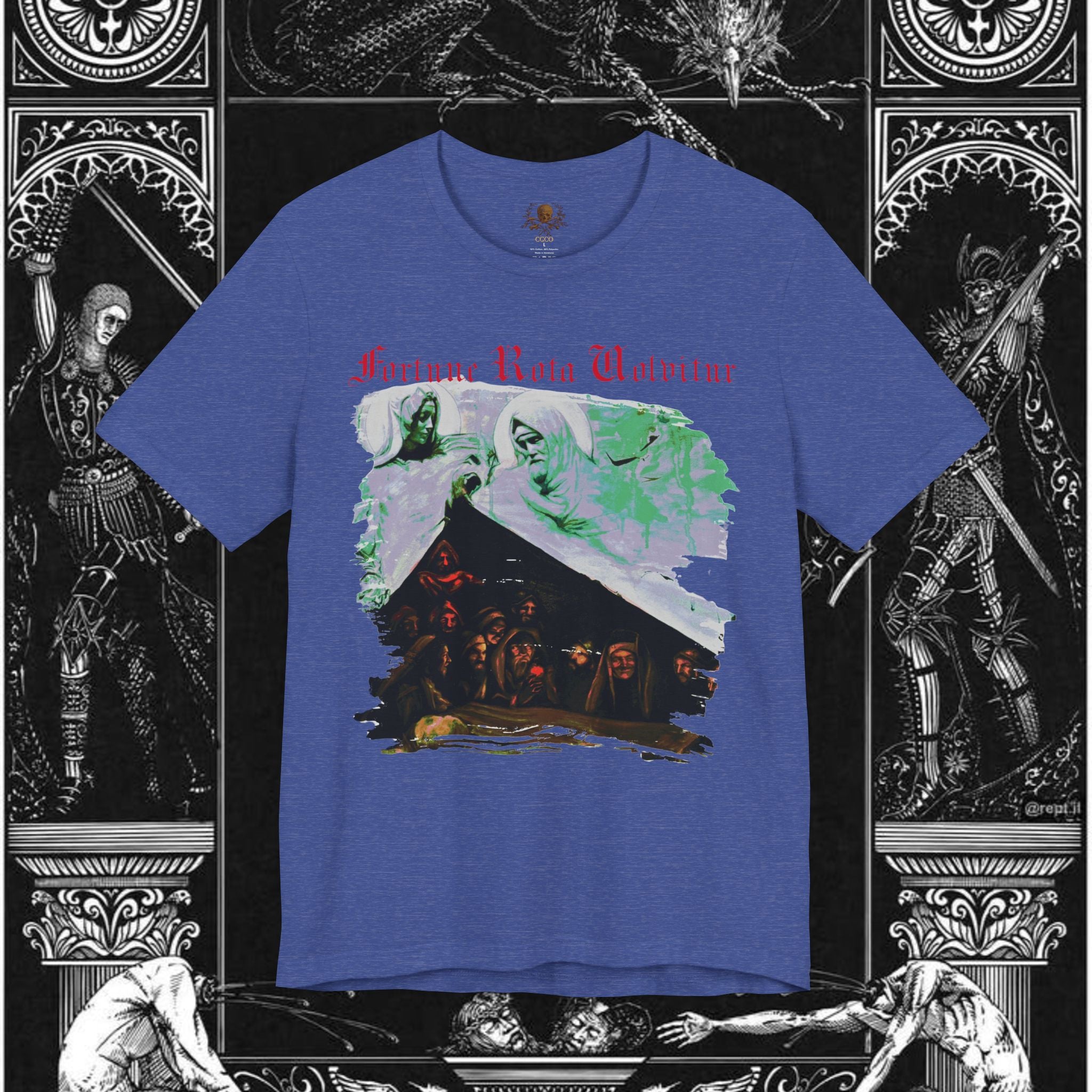 Divine Justice Medieval Fantasy Graphic T-Shirt