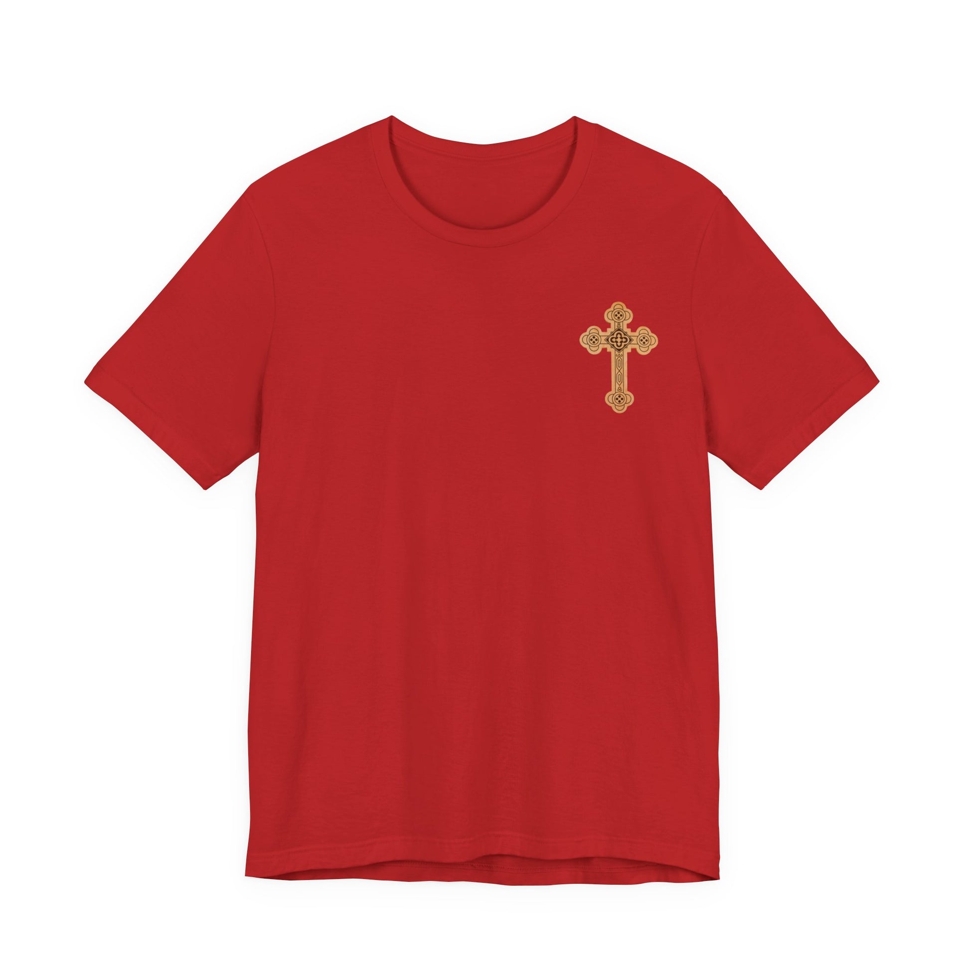 St George the Dragon Slayer Cotton Graphic T-Shirt Orthodox Christian Imagery