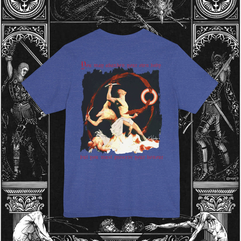 The Samurai's Vengeance Medieval Fantasy Graphic Shirt