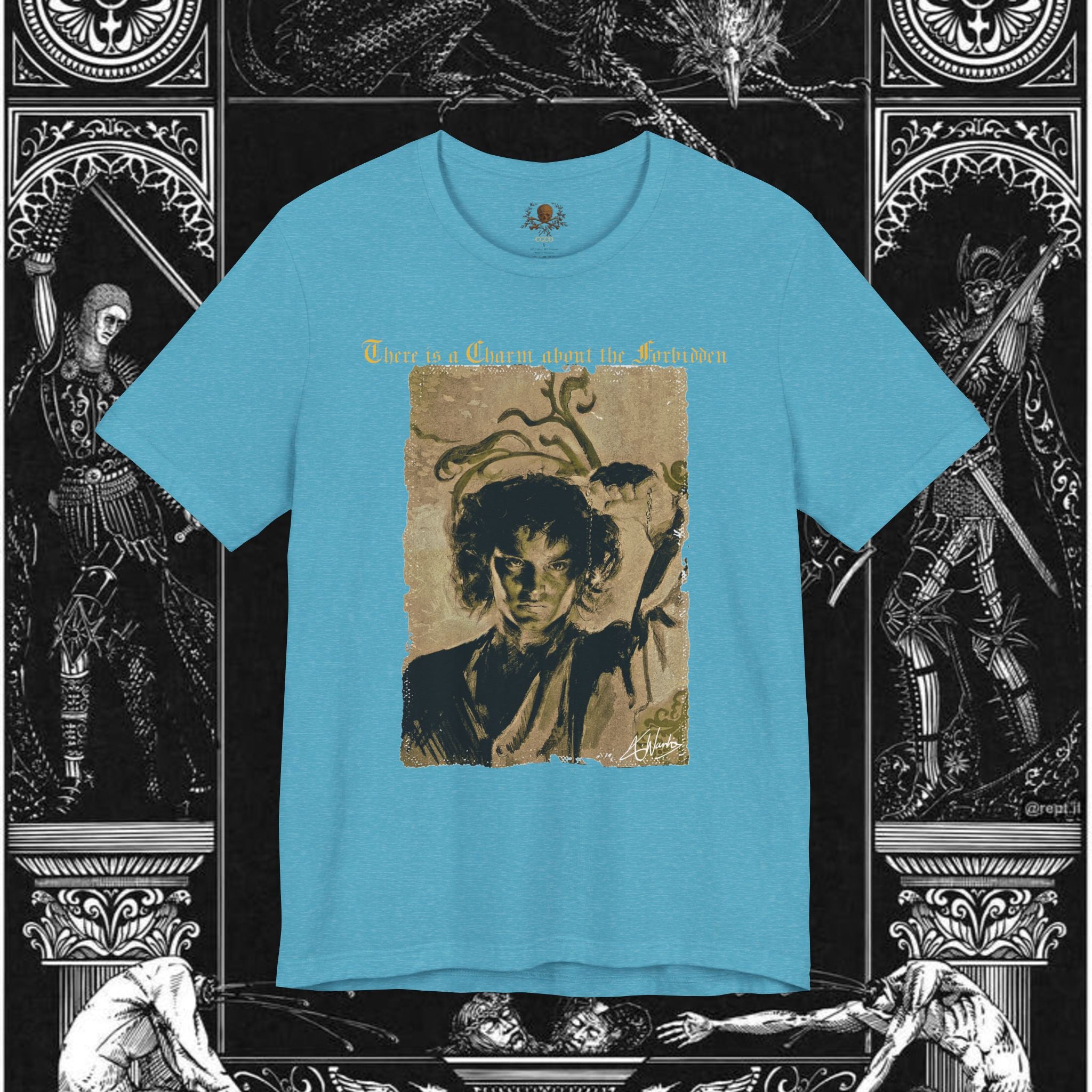 The Last Temptation Medieval Fantasy Graphic Shirt