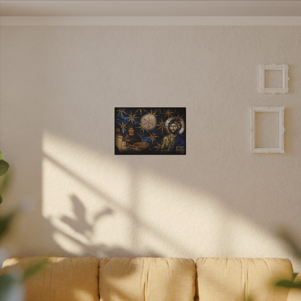 Justinian's Glory Byzantine Late Roman Inspired Matte Canvas, Stretched, (Multi-Size)
