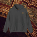 The Goddess's Protection Classically-Inspired Cotton Graphic Hoodie Back Version