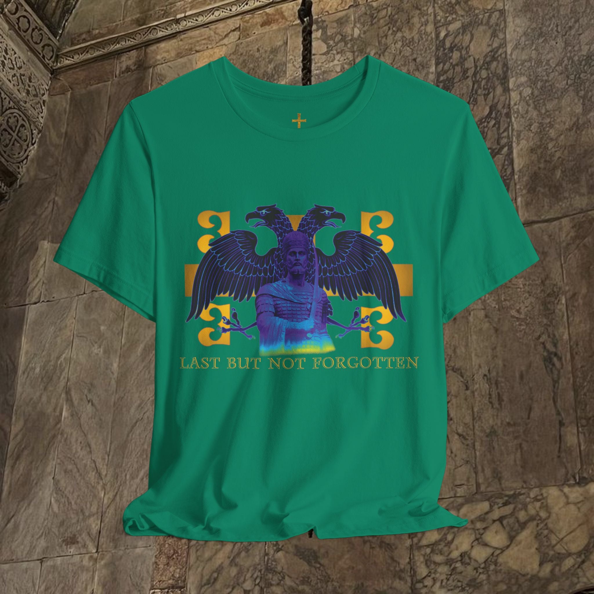 The Last Great Emperor Byzantine Inspired Cotton Graphic T-shirt Front