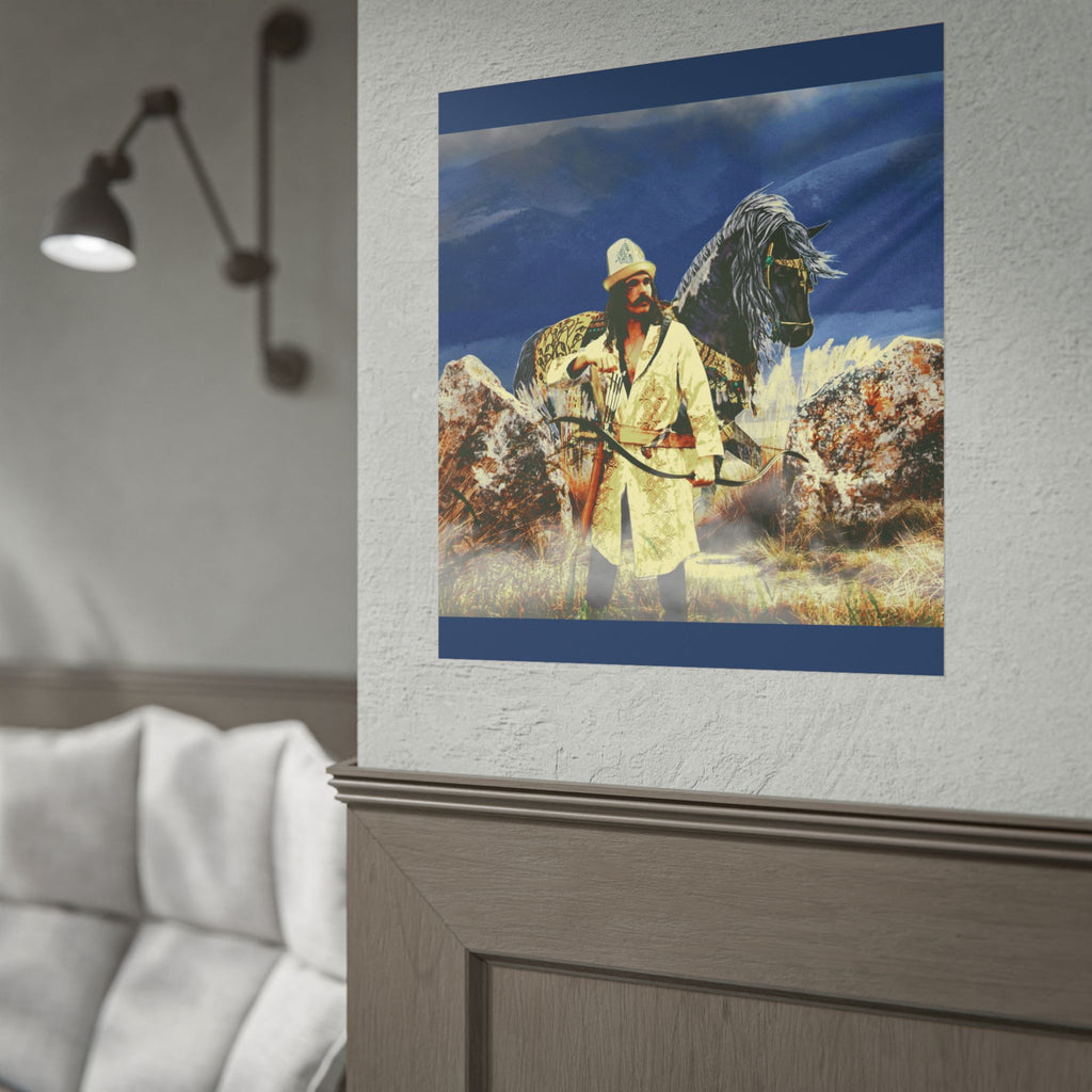 The Golden Nomad Medieval Fantasy Inspired Fine Art Print