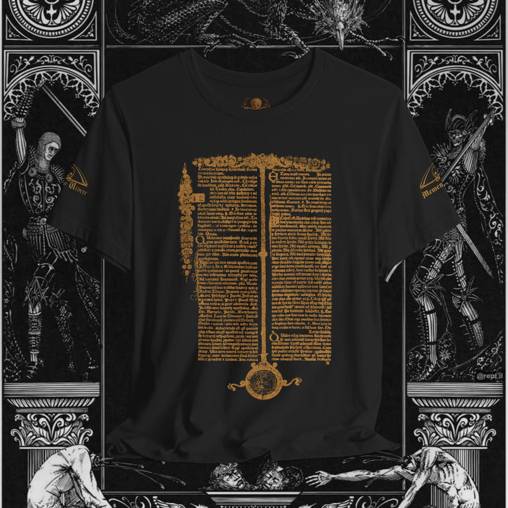 The Circle of Life Medieval Fantasy Inspired Graphic Shirt