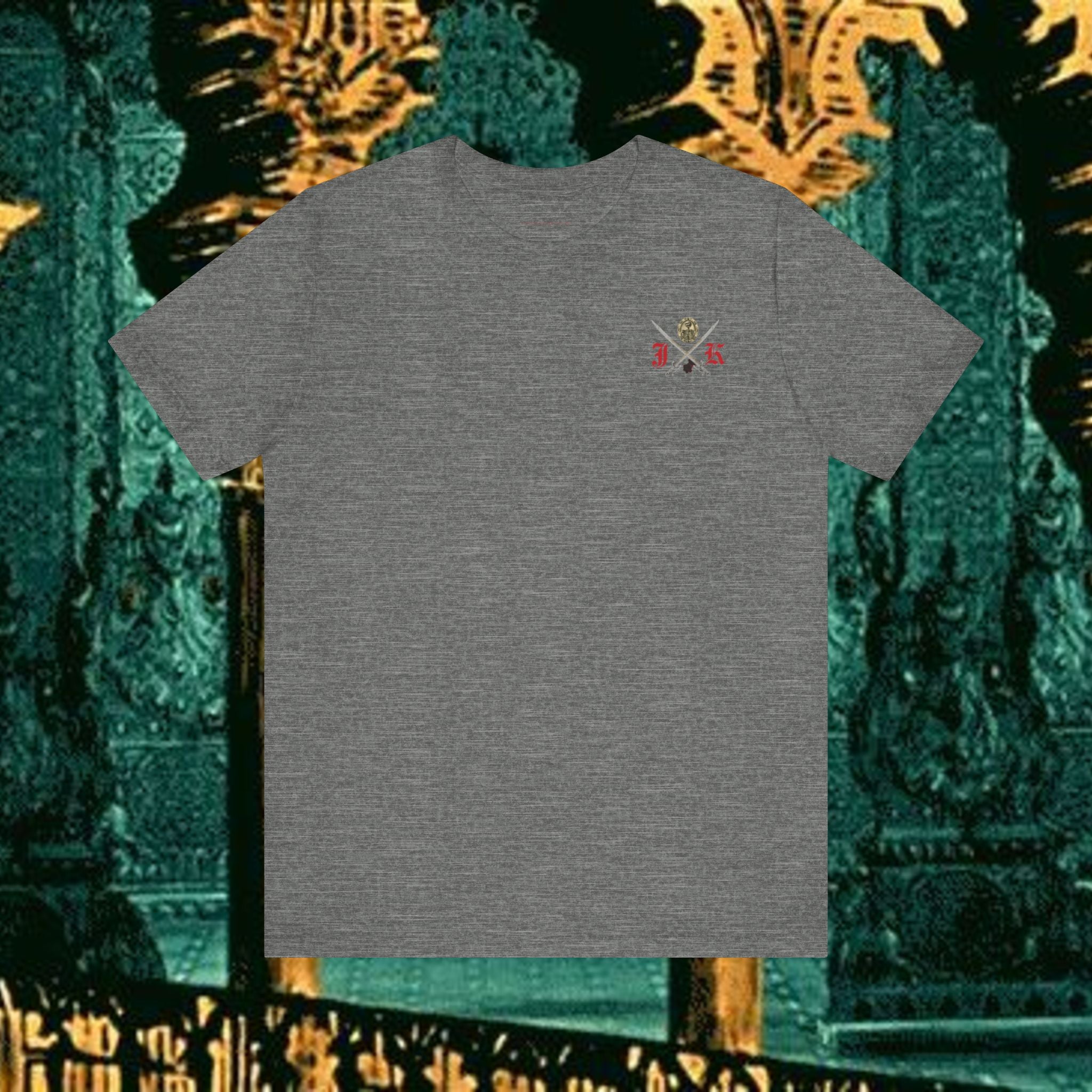 Mythic Vitalism, Sanguis Christianus Vetus Exploration and Adventure Inspired Graphic T Shirt Back Version