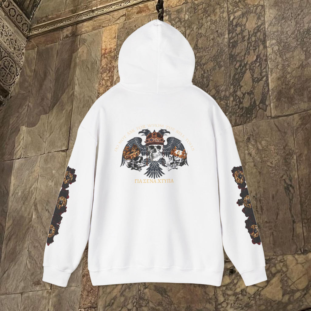 The Kings Fate Byzantine Inspired Graphic Hoodie Back Version