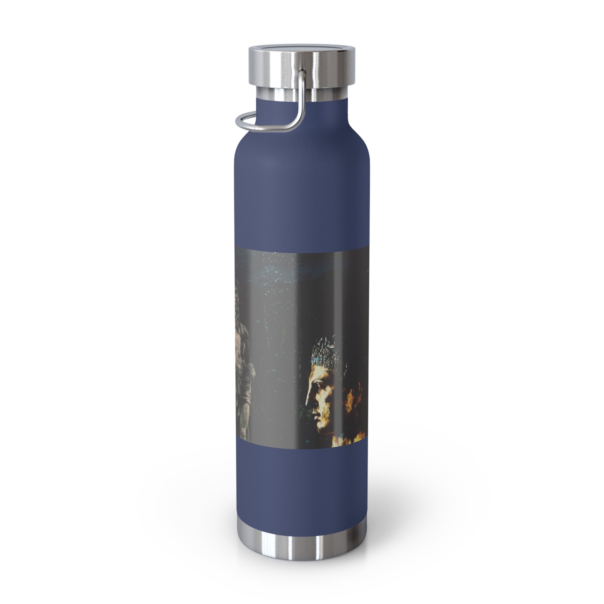 Atlantian Copper Vacuum Insulated Water Bottle, 22oz | Travel Mug, Sports Flask, Eco-friendly Drinkware, Outdoor Companion, Stylish Hydration