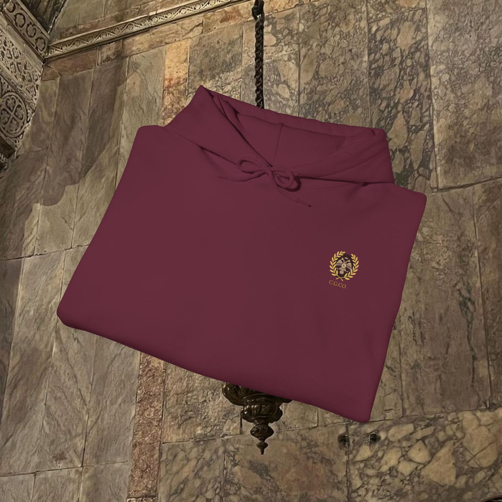 The Last Great Emperor Byzantine Inspired Graphic Hoodie Back Version