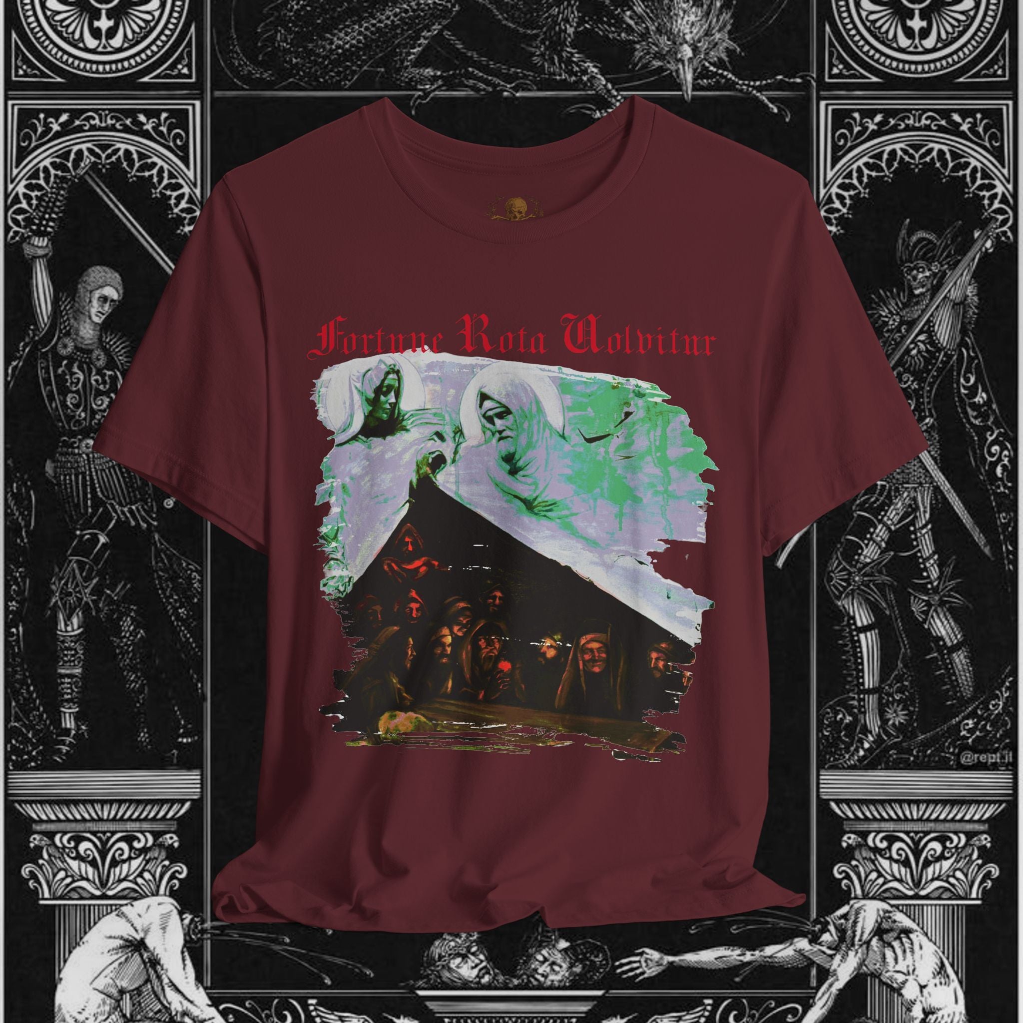 Divine Justice Medieval Fantasy Graphic T-Shirt