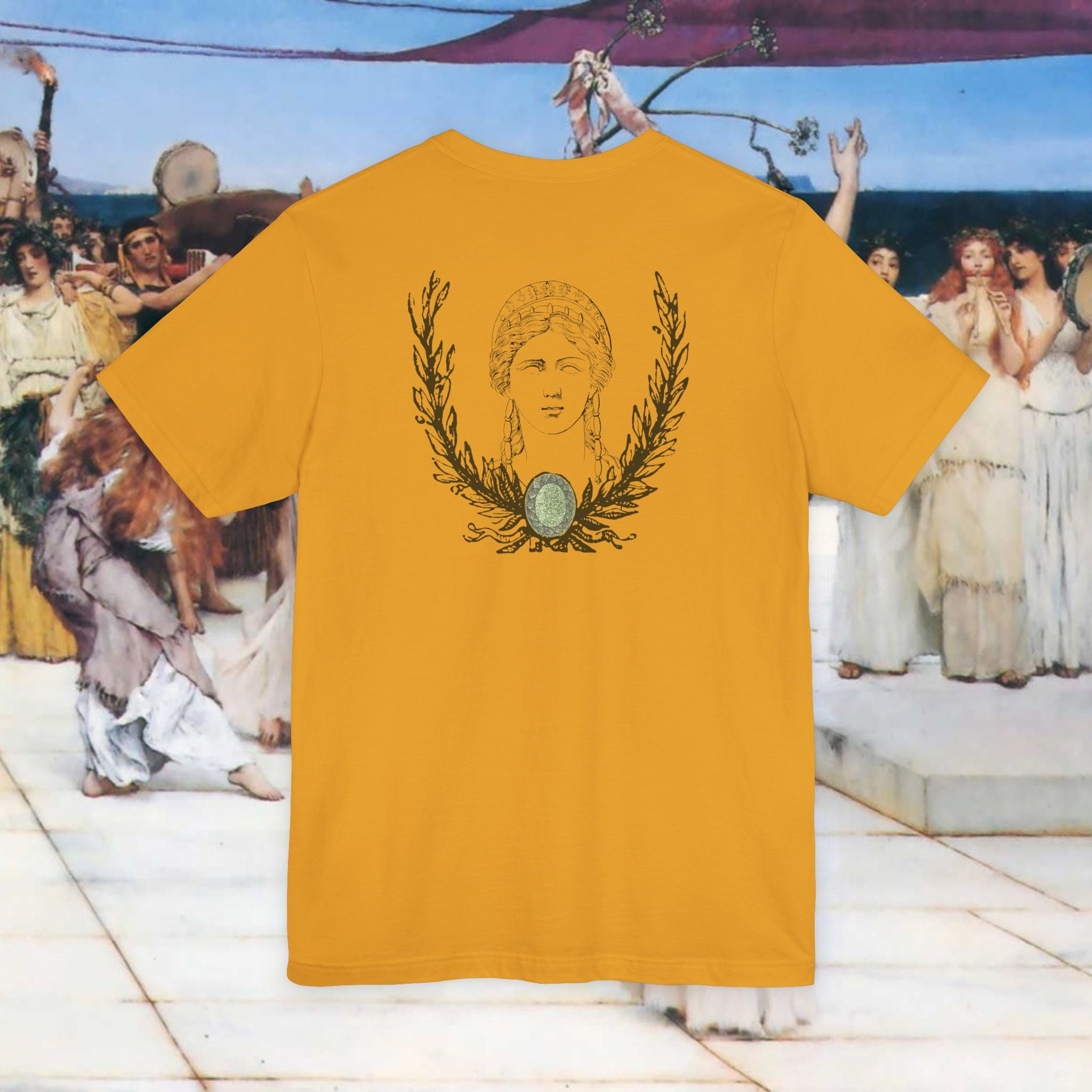 Hera's Wondering Greek Goddess Ornate Diadem T-Shirt