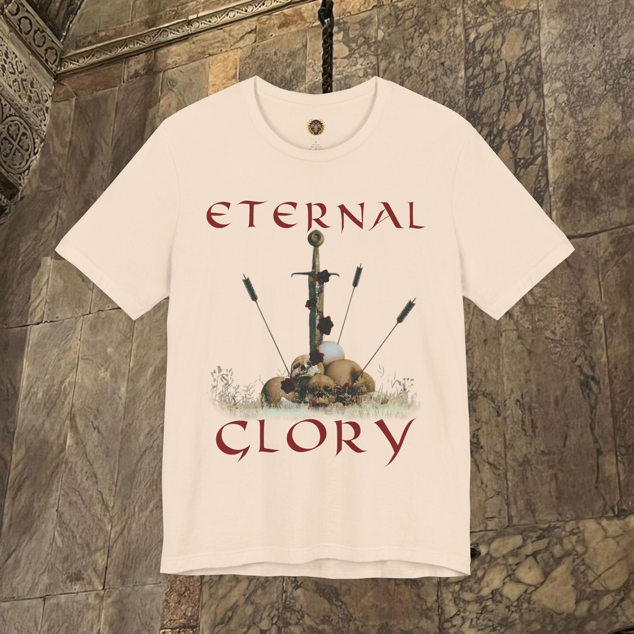 Eternal Glory of the Last Battle Cotton Graphic T-Shirt