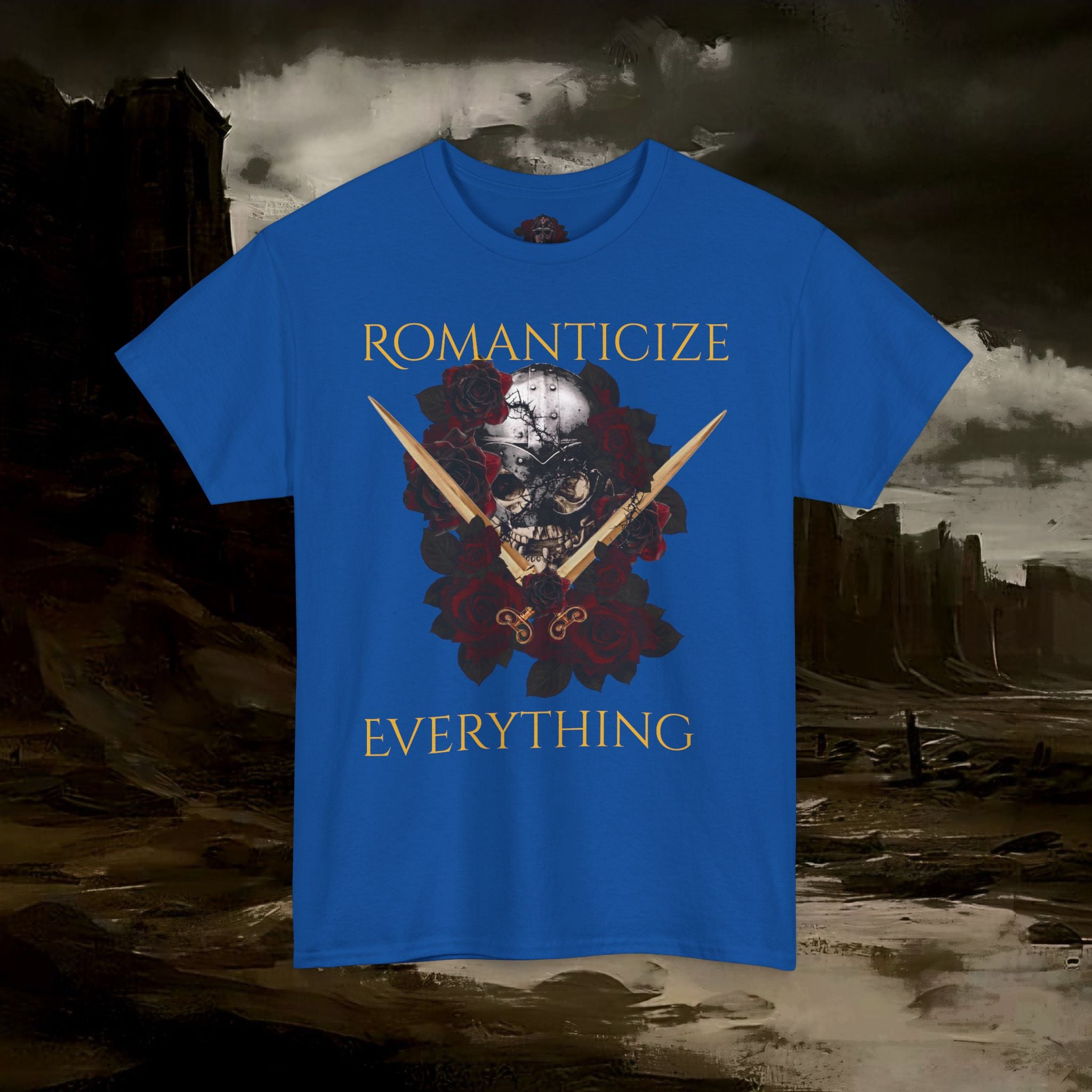 The Barbarian's Fate Medieval Fantasy Inspired Graphic Cotton T-Shirt