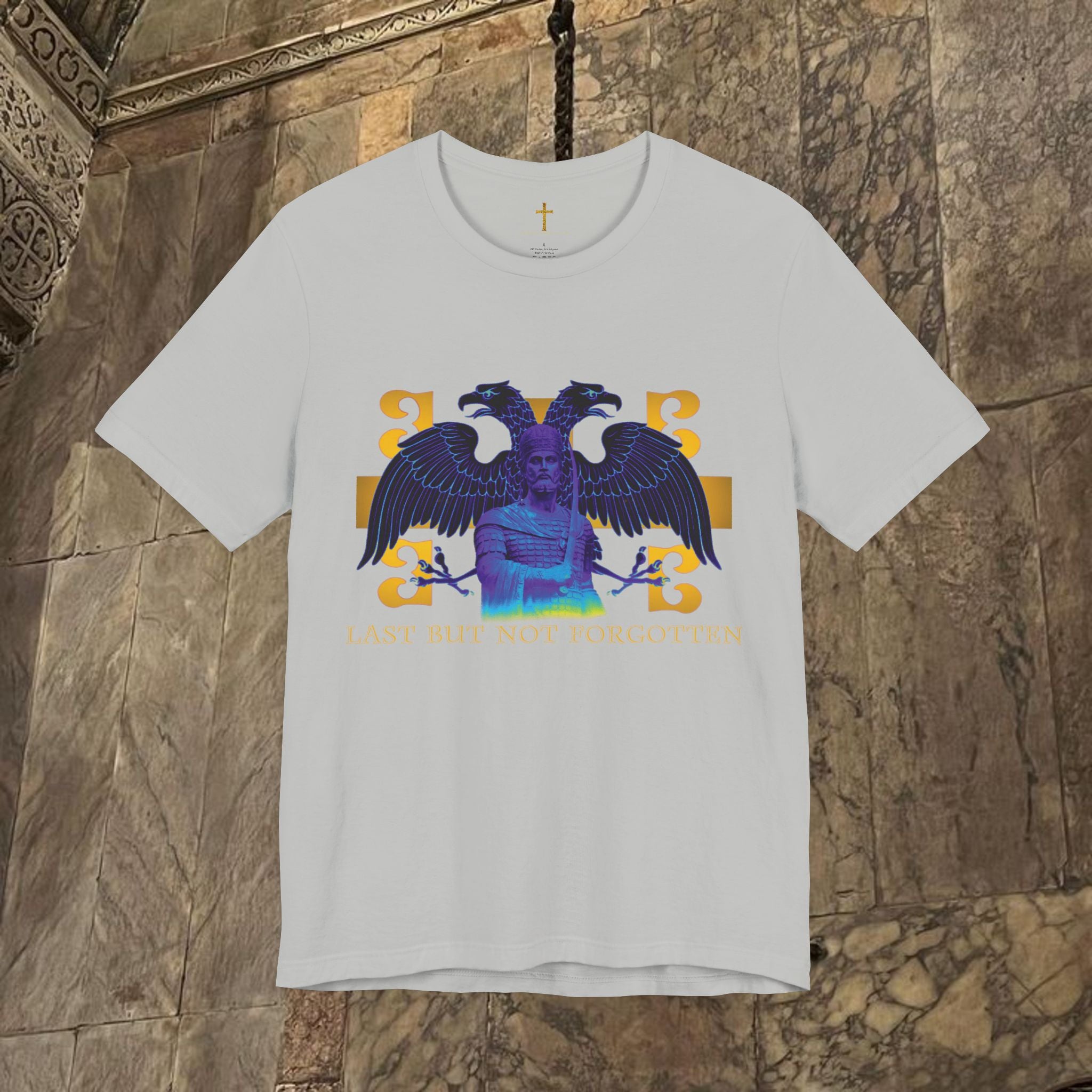 The Last Great Emperor Byzantine Inspired Cotton Graphic T-shirt Front