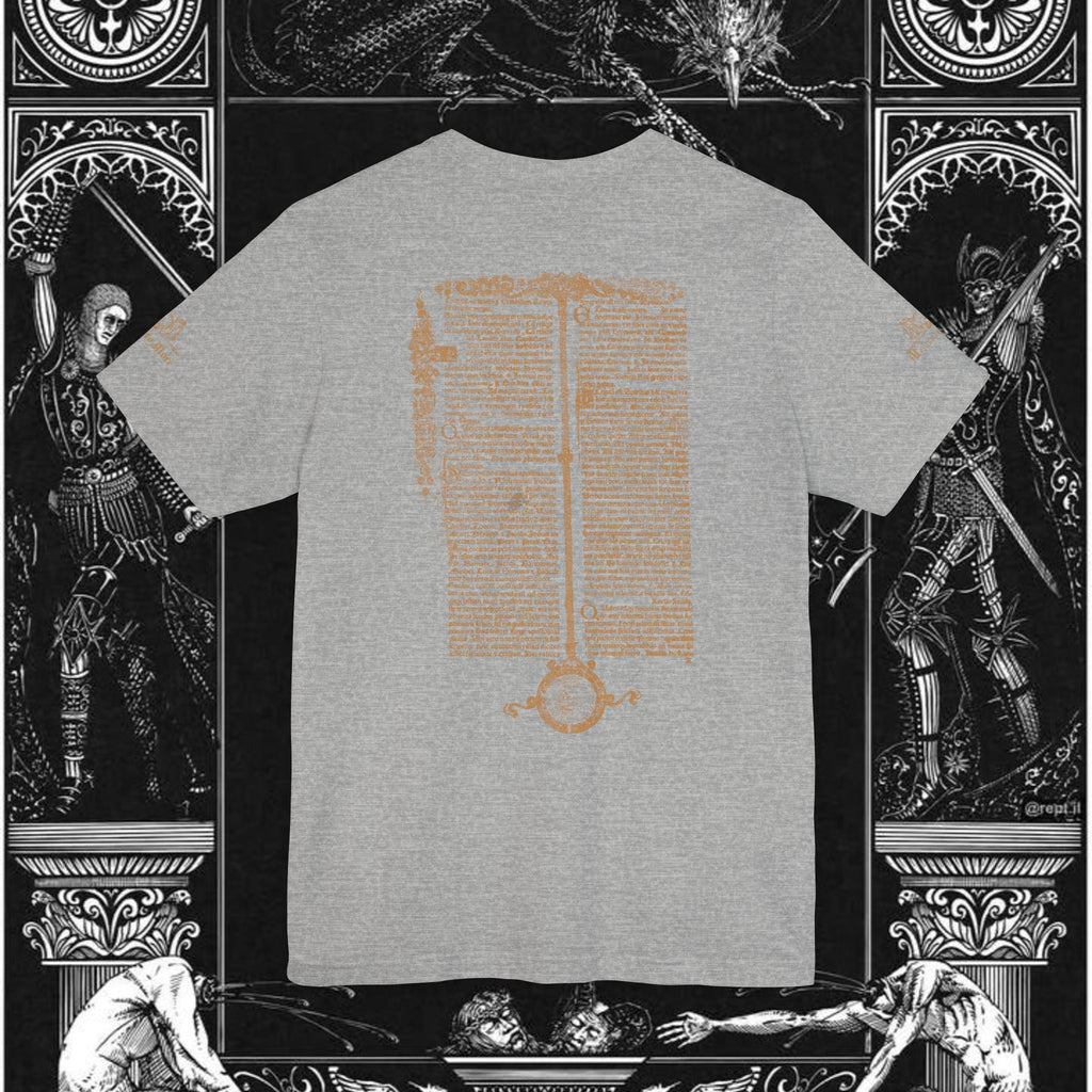 The Circle of Life Medieval Fantasy Inspired Graphic Shirt