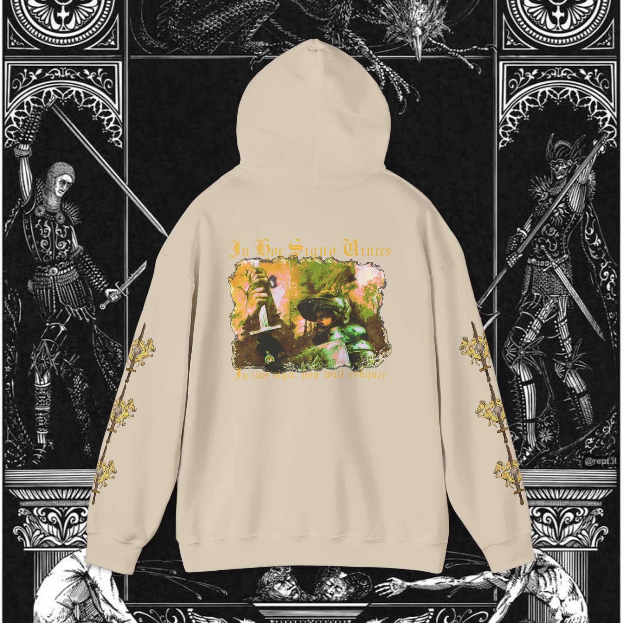 The King's Destiny Medieval Fantasy Graphic Hoodie