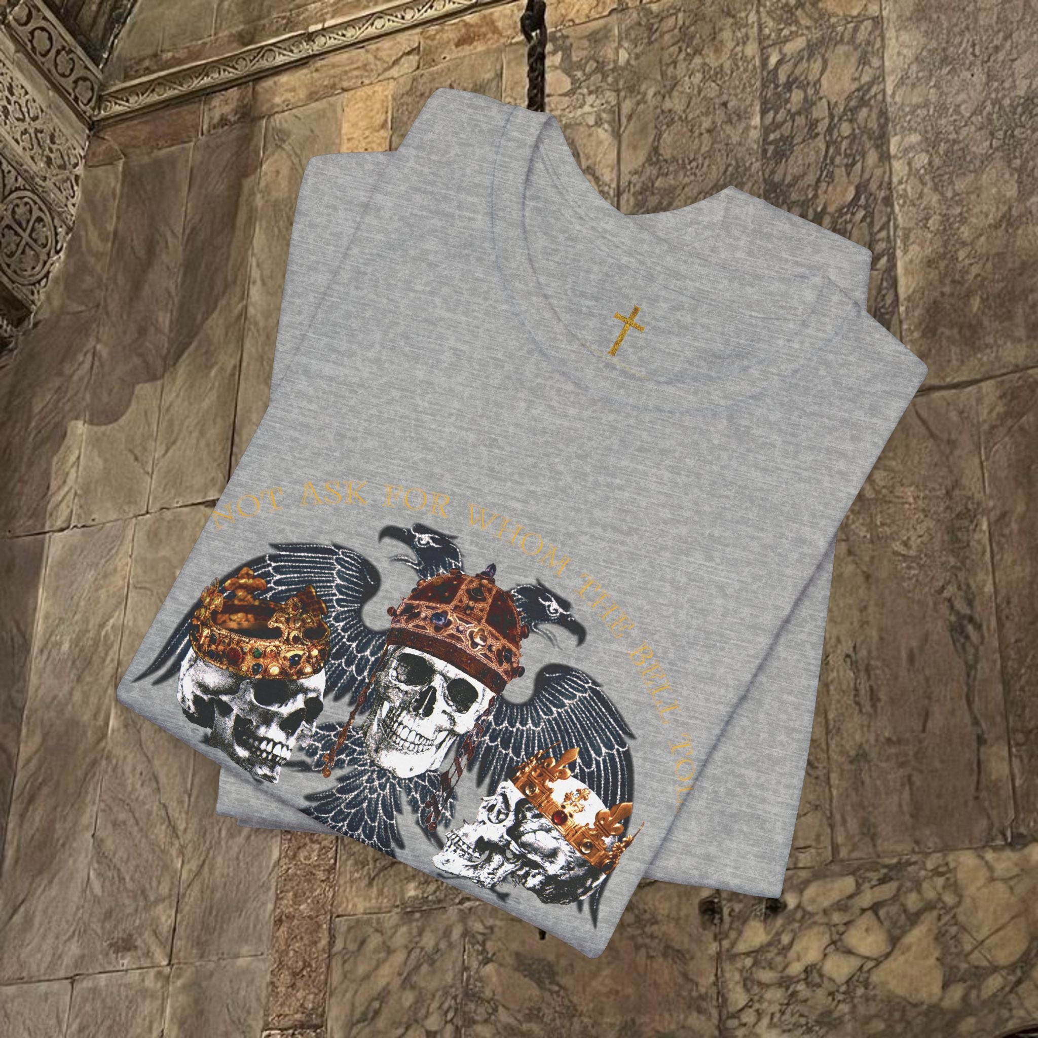 The Kings Fate Byzantine Inspired Cotton Graphic T-shirt