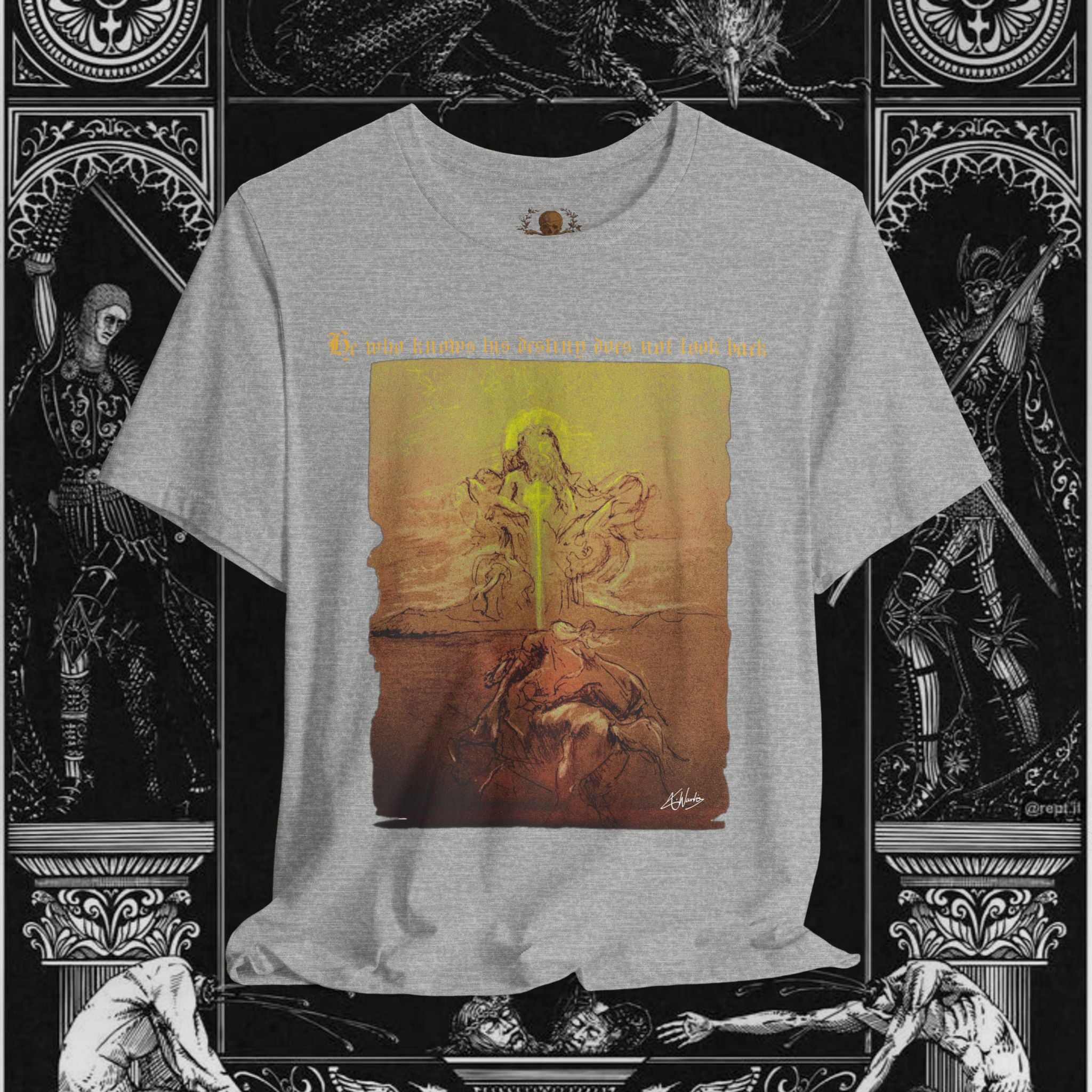The Destiny of Man Medieval Fantasy Graphic Shirt