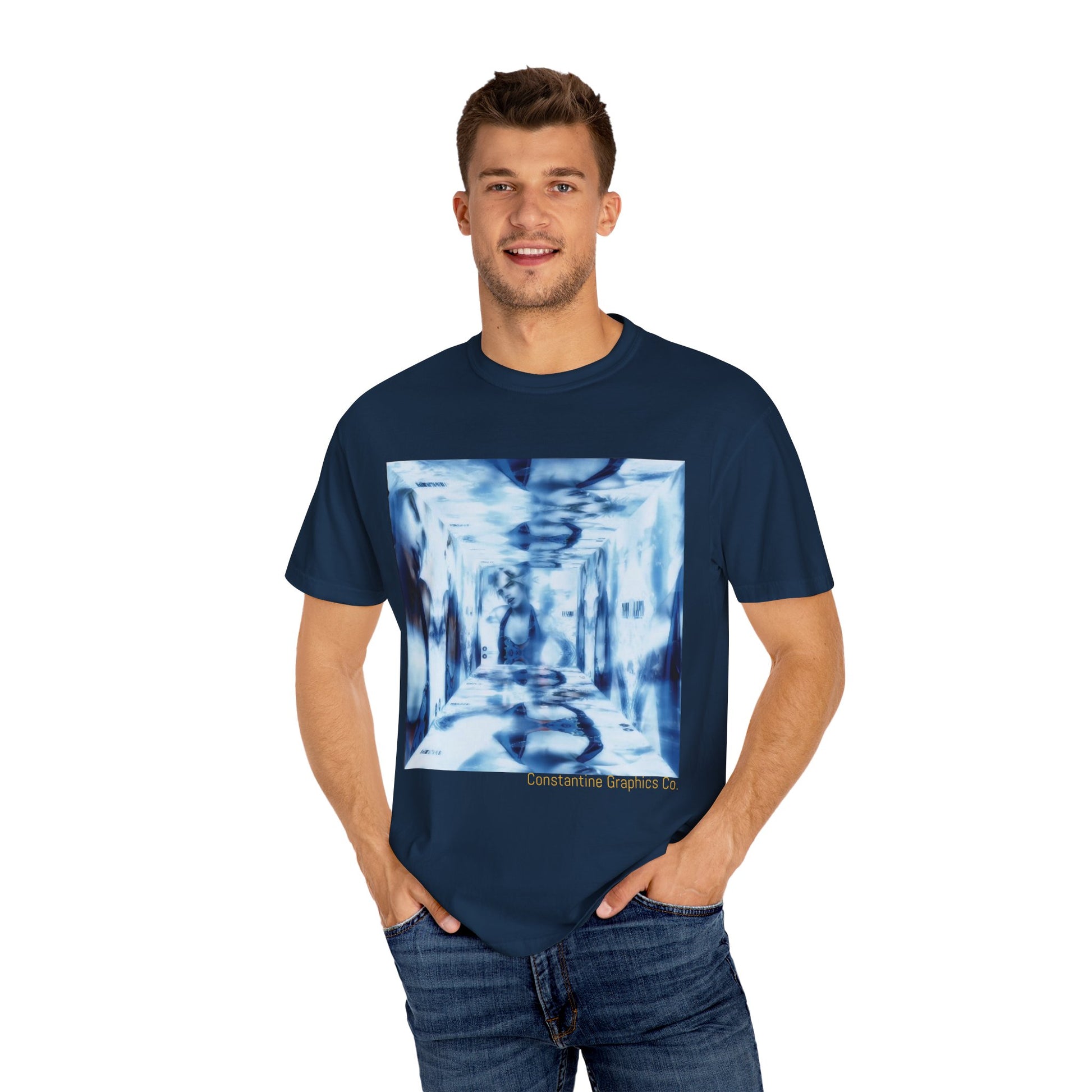 Enter the CyberVerse Graphic Y2k T shirt