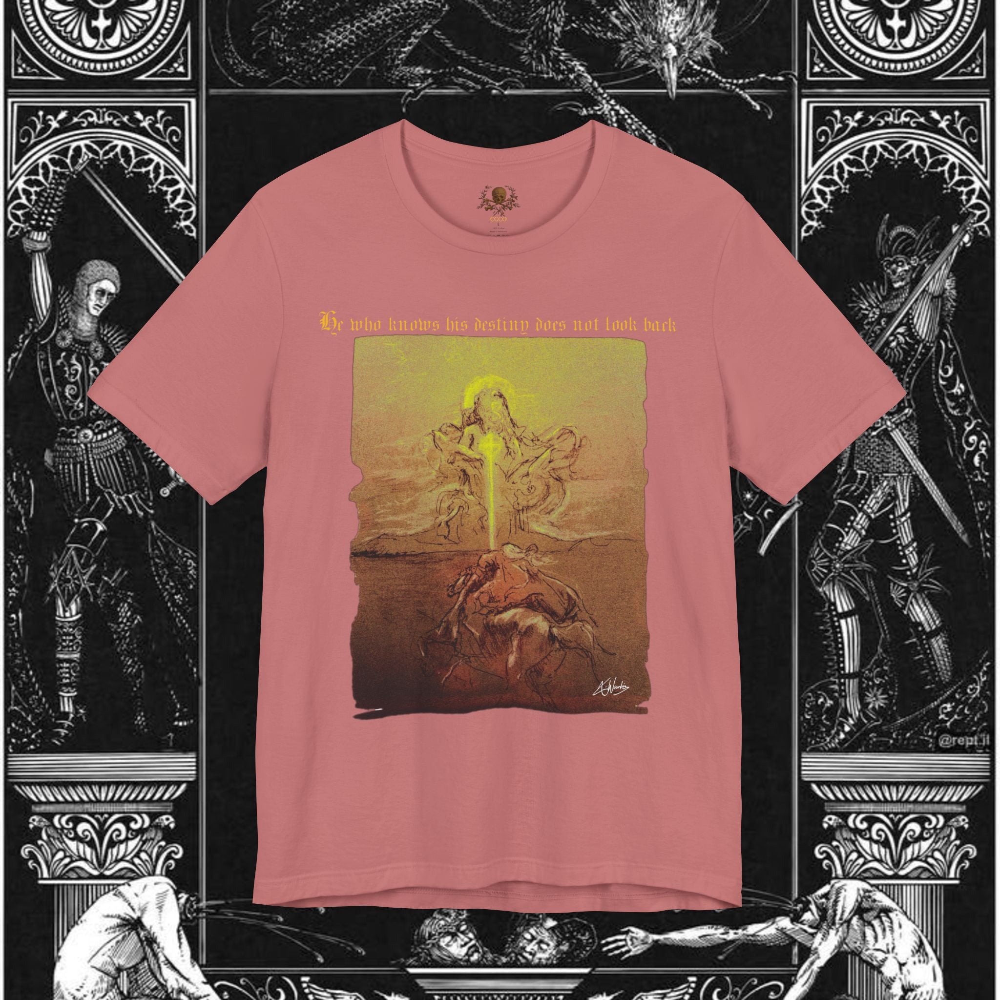 The Destiny of Man Medieval Fantasy Graphic Shirt